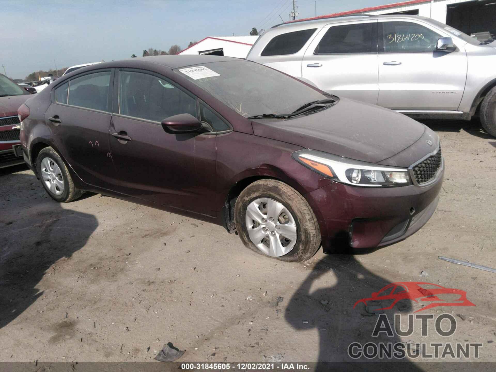 KIA FORTE 2017 - 3KPFK4A78HE142221