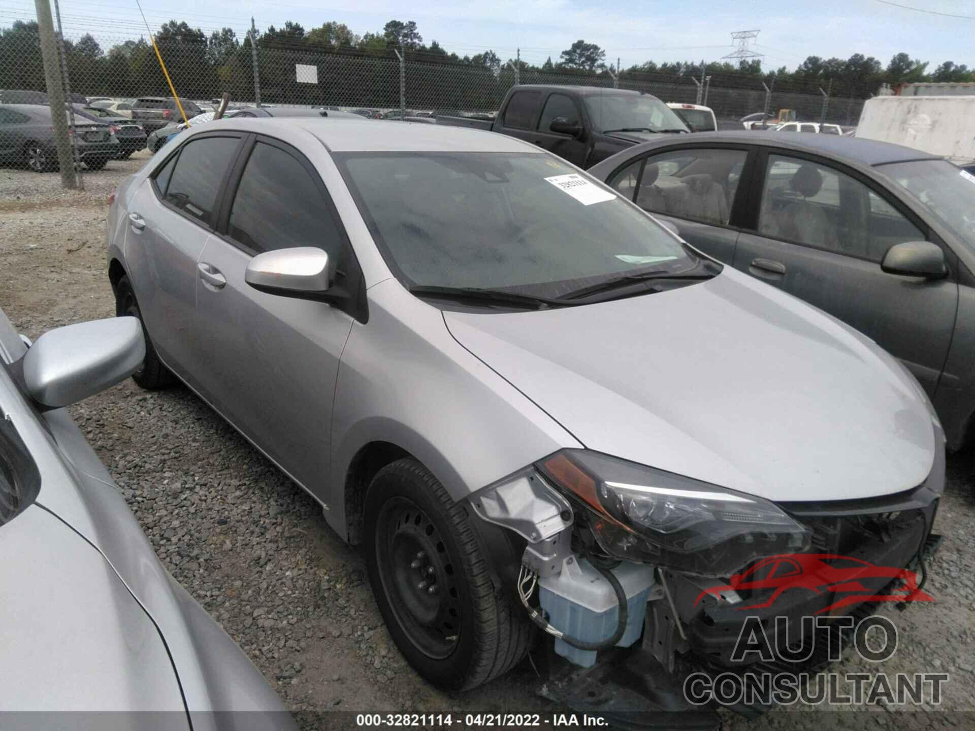 TOYOTA COROLLA 2018 - 5YFBURHE7JP780684
