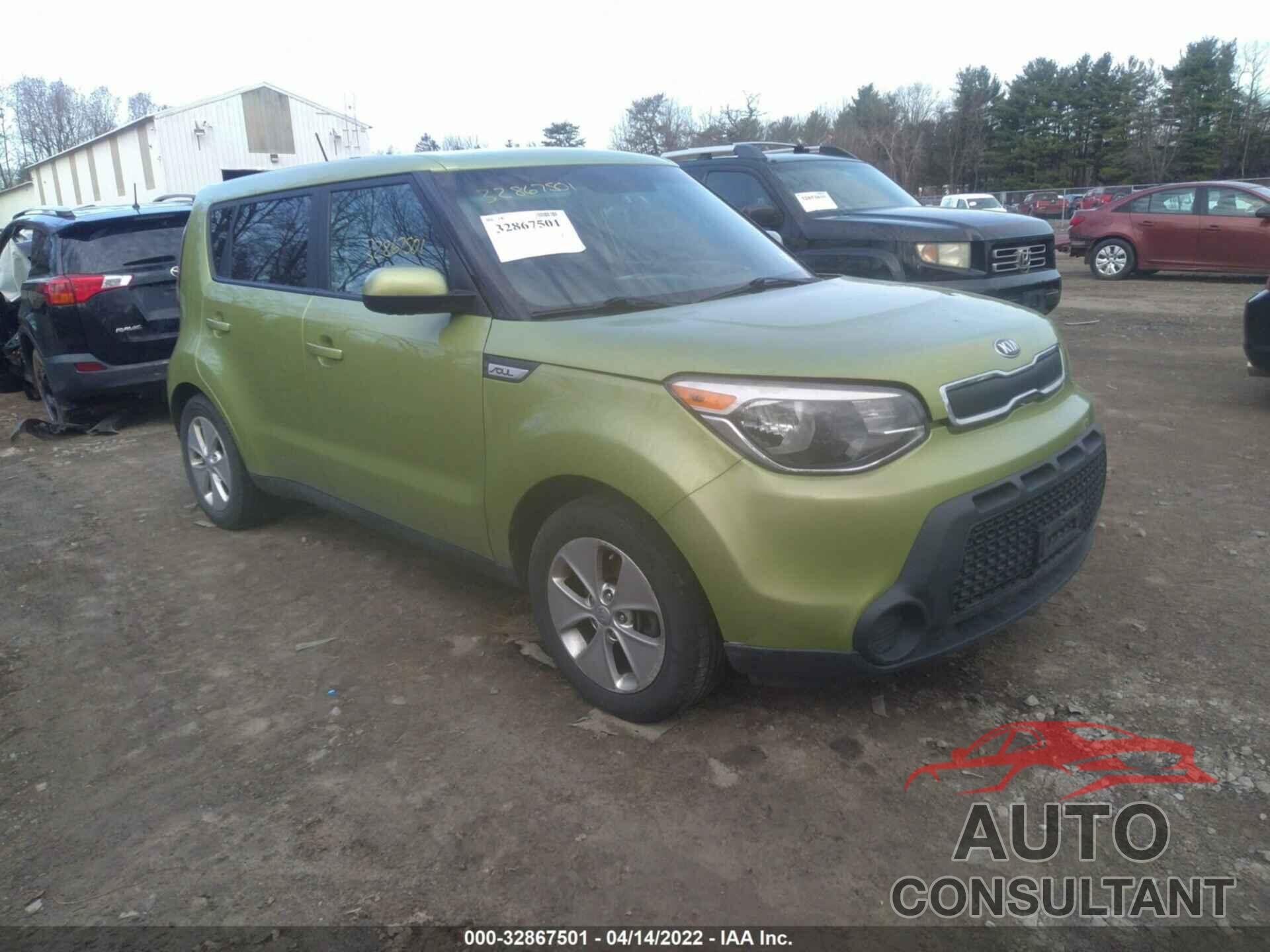 KIA SOUL 2016 - KNDJN2A26G7821669