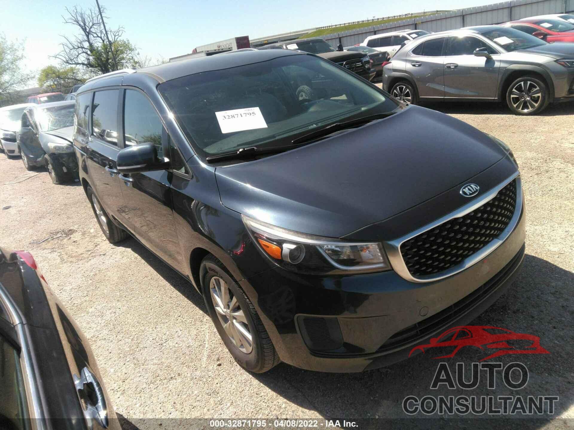 KIA SEDONA 2016 - KNDMB5C11G6102864