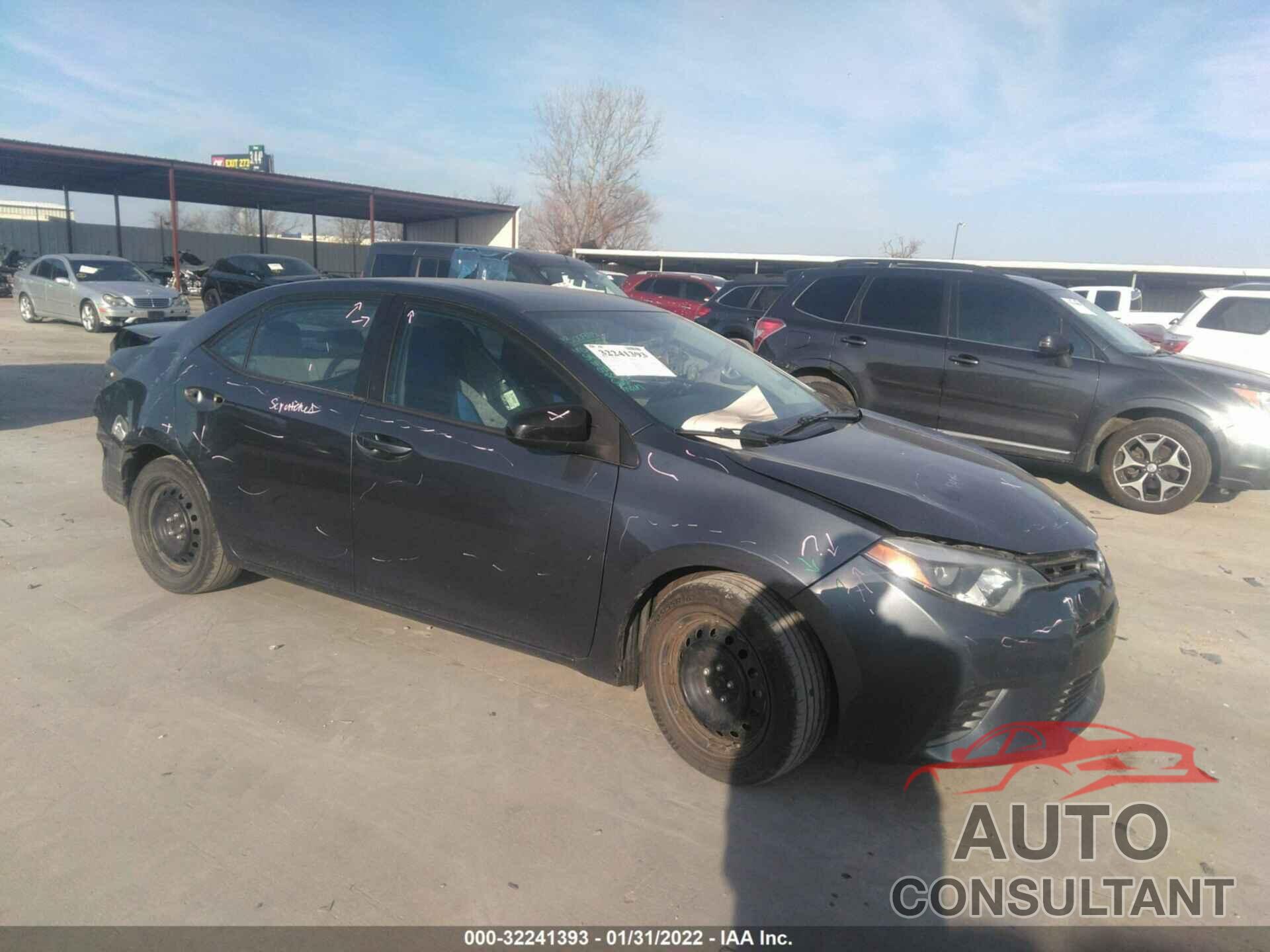 TOYOTA COROLLA 2016 - 5YFBURHE5GP424176