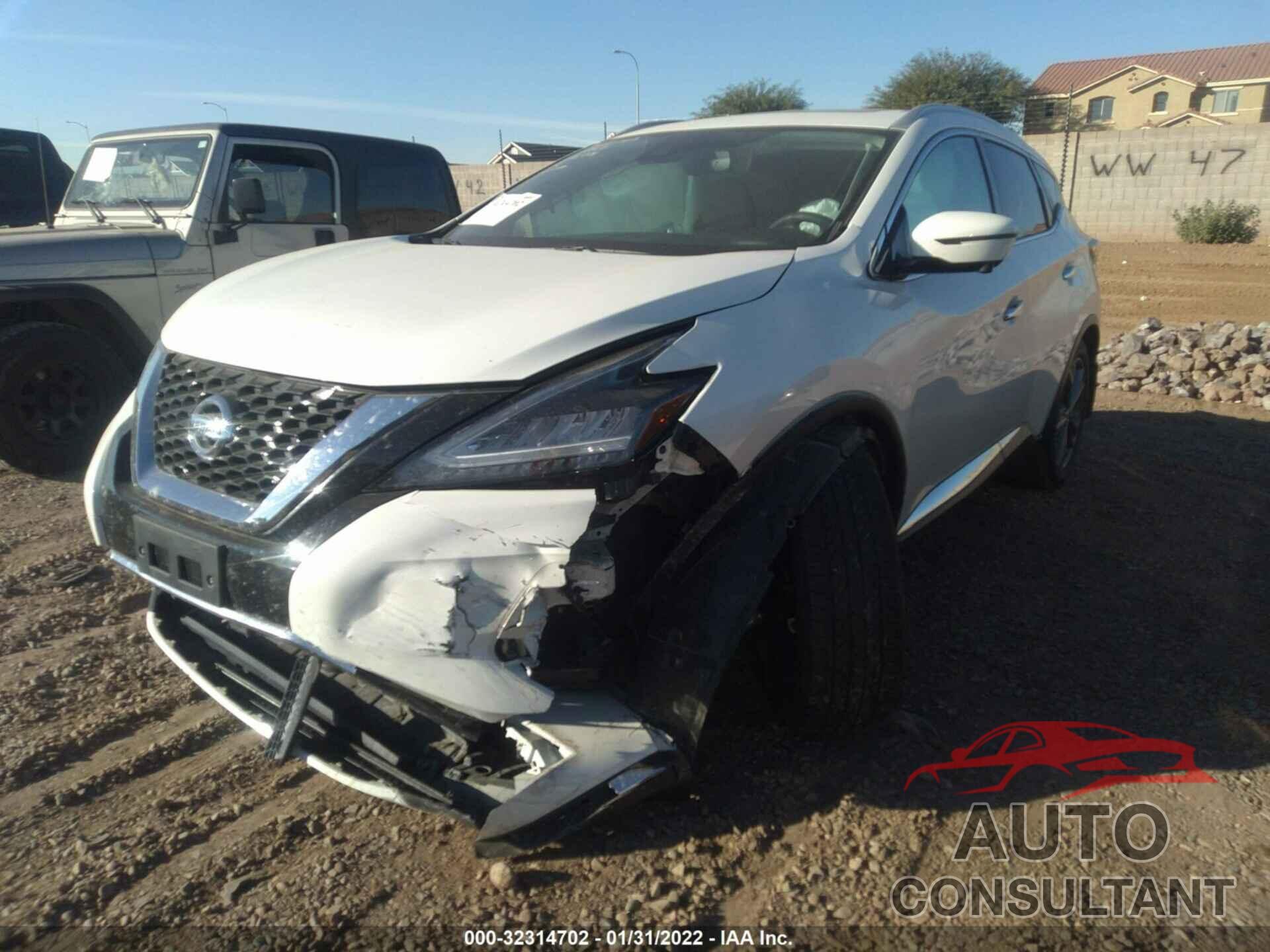 NISSAN MURANO 2020 - 5N1AZ2DS9LN155909