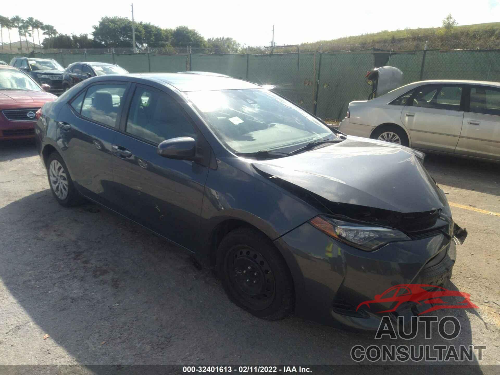 TOYOTA COROLLA 2017 - 2T1BURHE2HC847136
