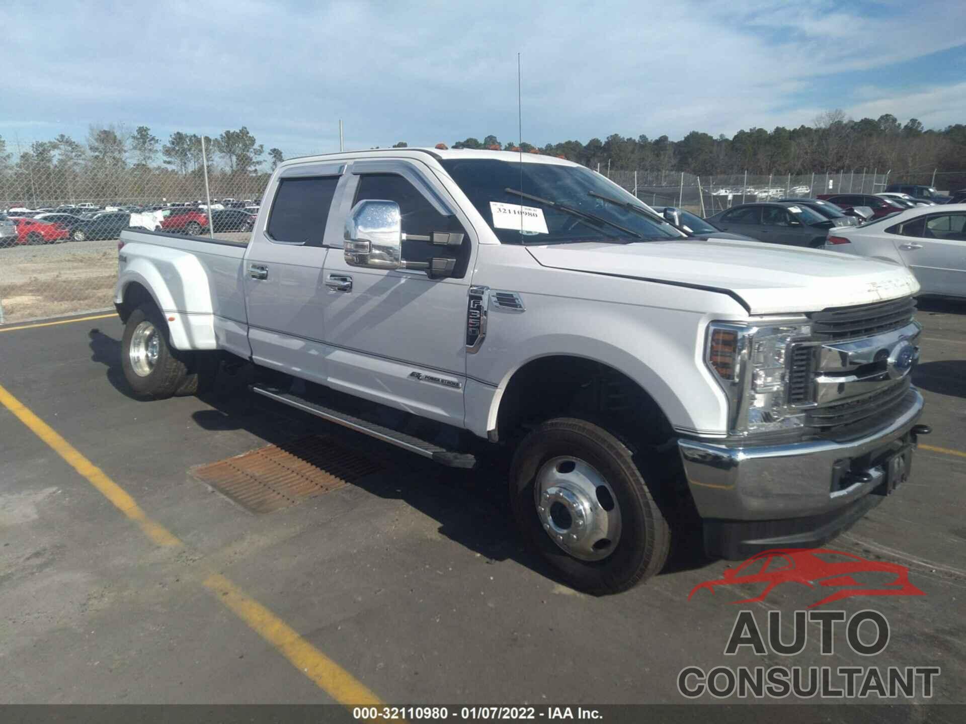 FORD SUPER DUTY F-350 DRW 2019 - 1FT8W3DT2KEE39097