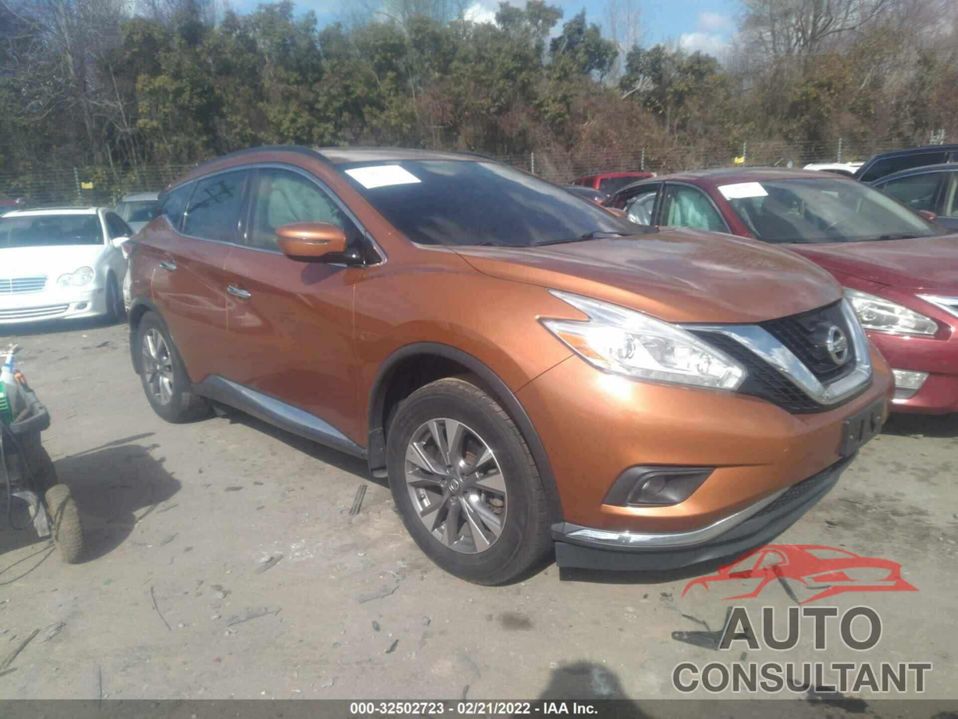 NISSAN MURANO 2016 - 5N1AZ2MH5GN109231