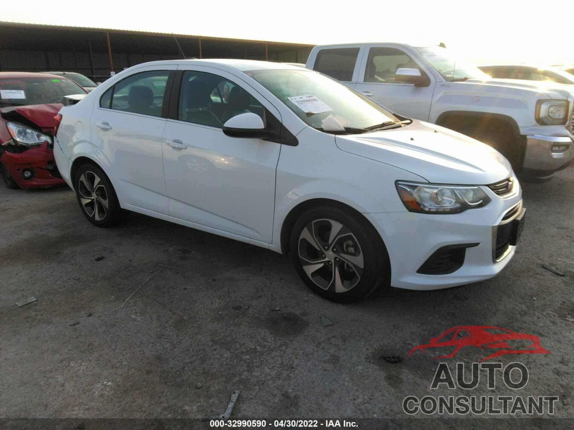 CHEVROLET SONIC 2017 - 1G1JF5SB6H4124978