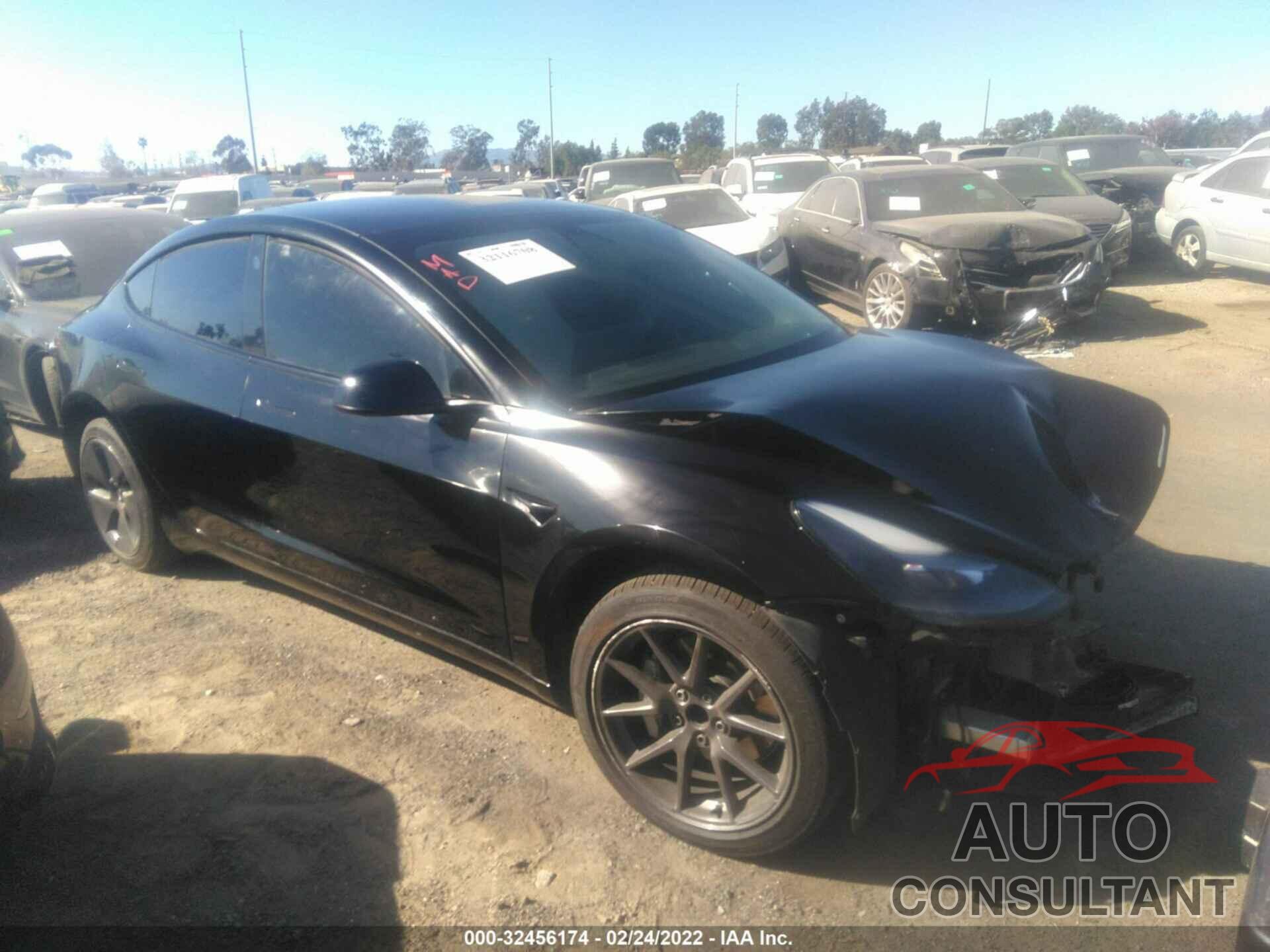 TESLA MODEL 3 2021 - 5YJ3E1EA7MF877145