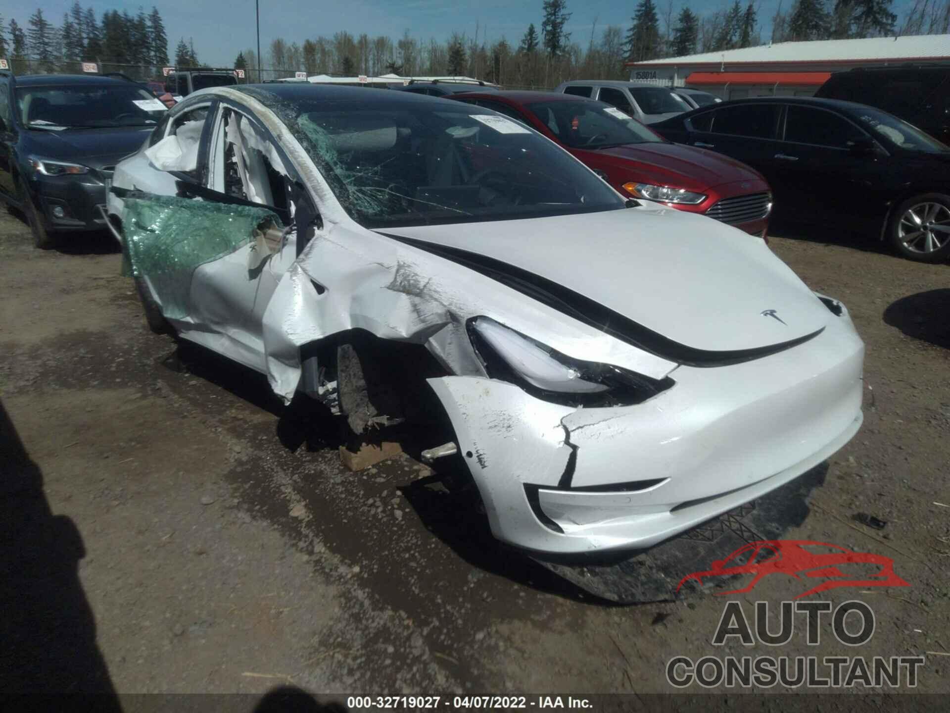 TESLA MODEL 3 2021 - 5YJ3E1EB1MF054834