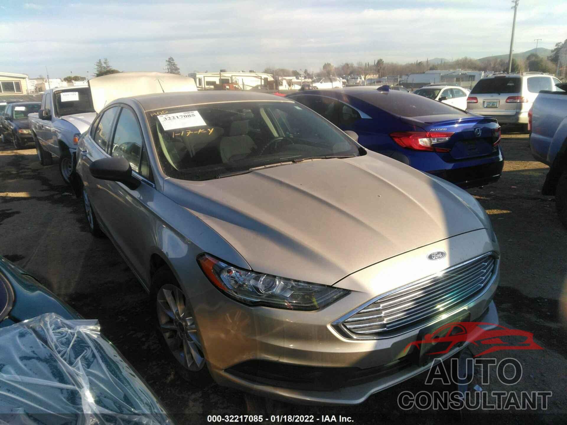 FORD FUSION 2017 - 3FA6P0HD7HR294527