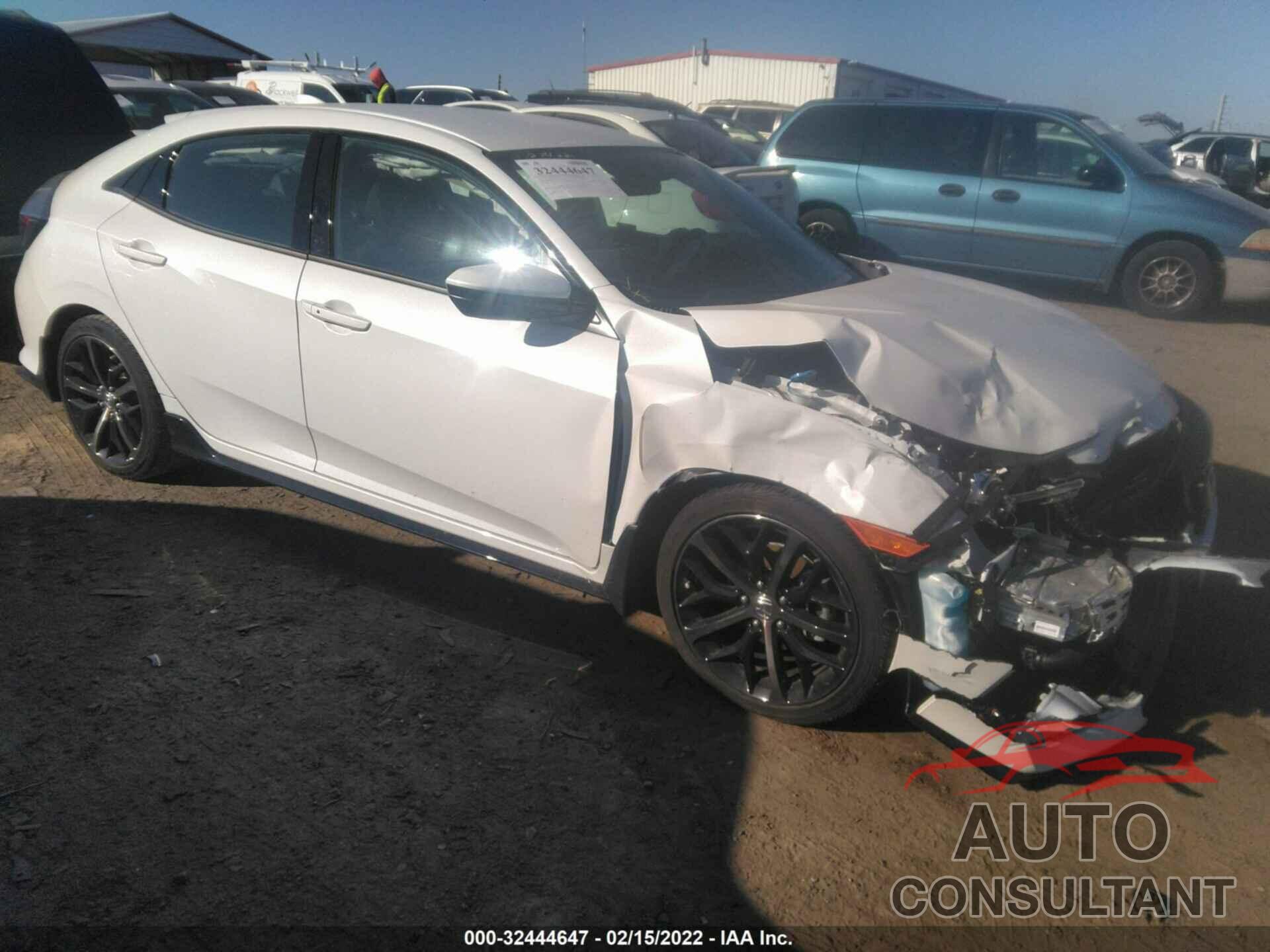 HONDA CIVIC HATCHBACK 2021 - SHHFK7H49MU224636