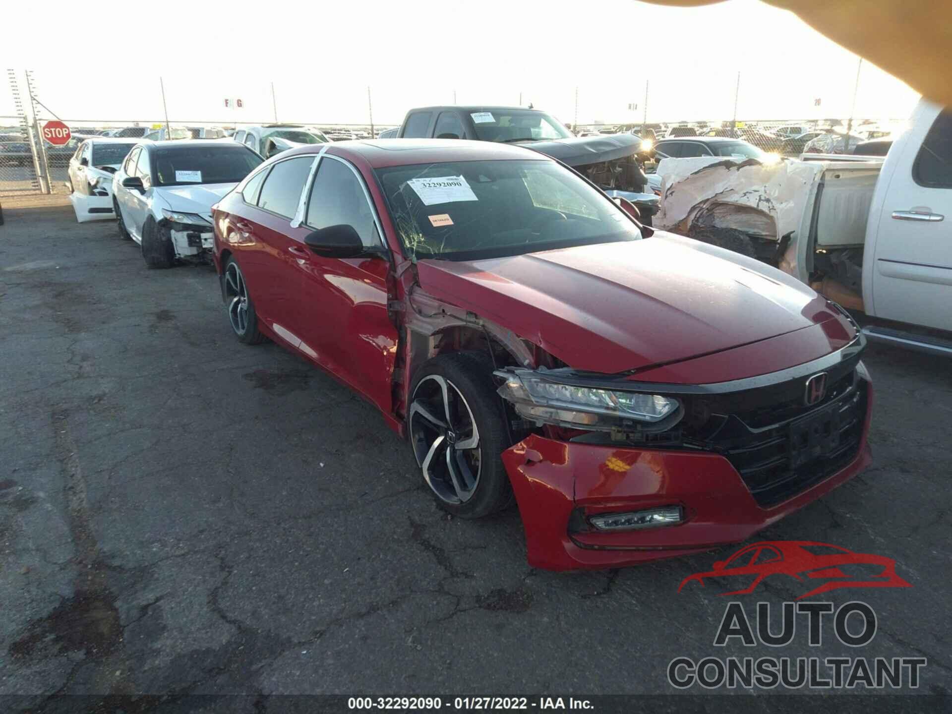 HONDA ACCORD SEDAN 2018 - 1HGCV2E3XJA014031