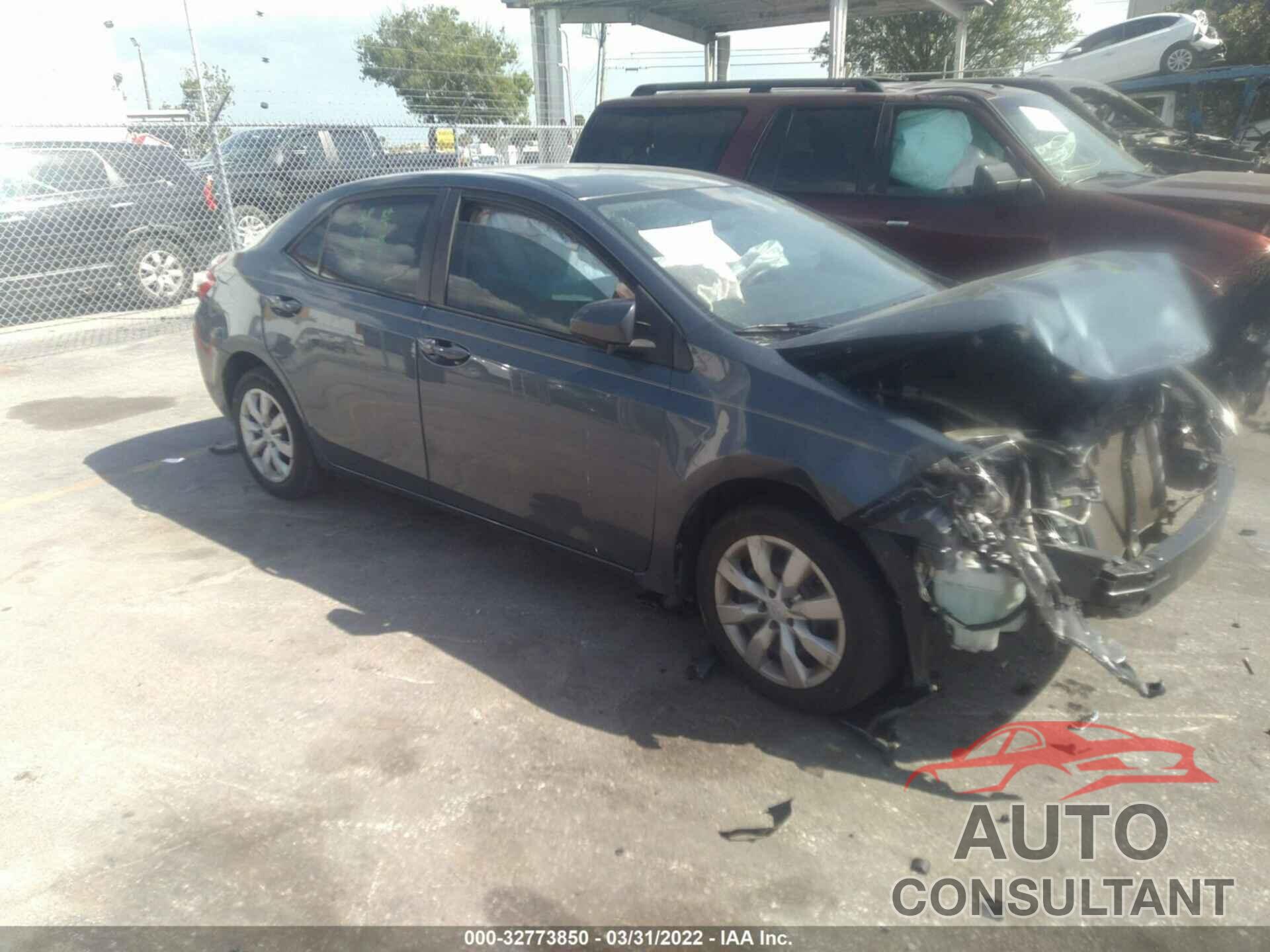 TOYOTA COROLLA 2016 - 2T1BURHE3GC507072