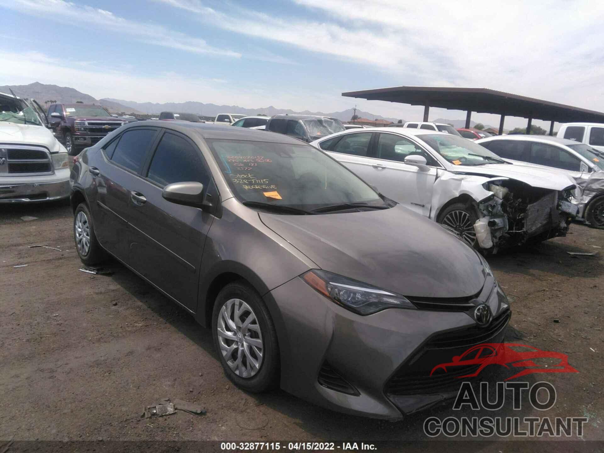 TOYOTA COROLLA 2017 - 2T1BURHE9HC882577