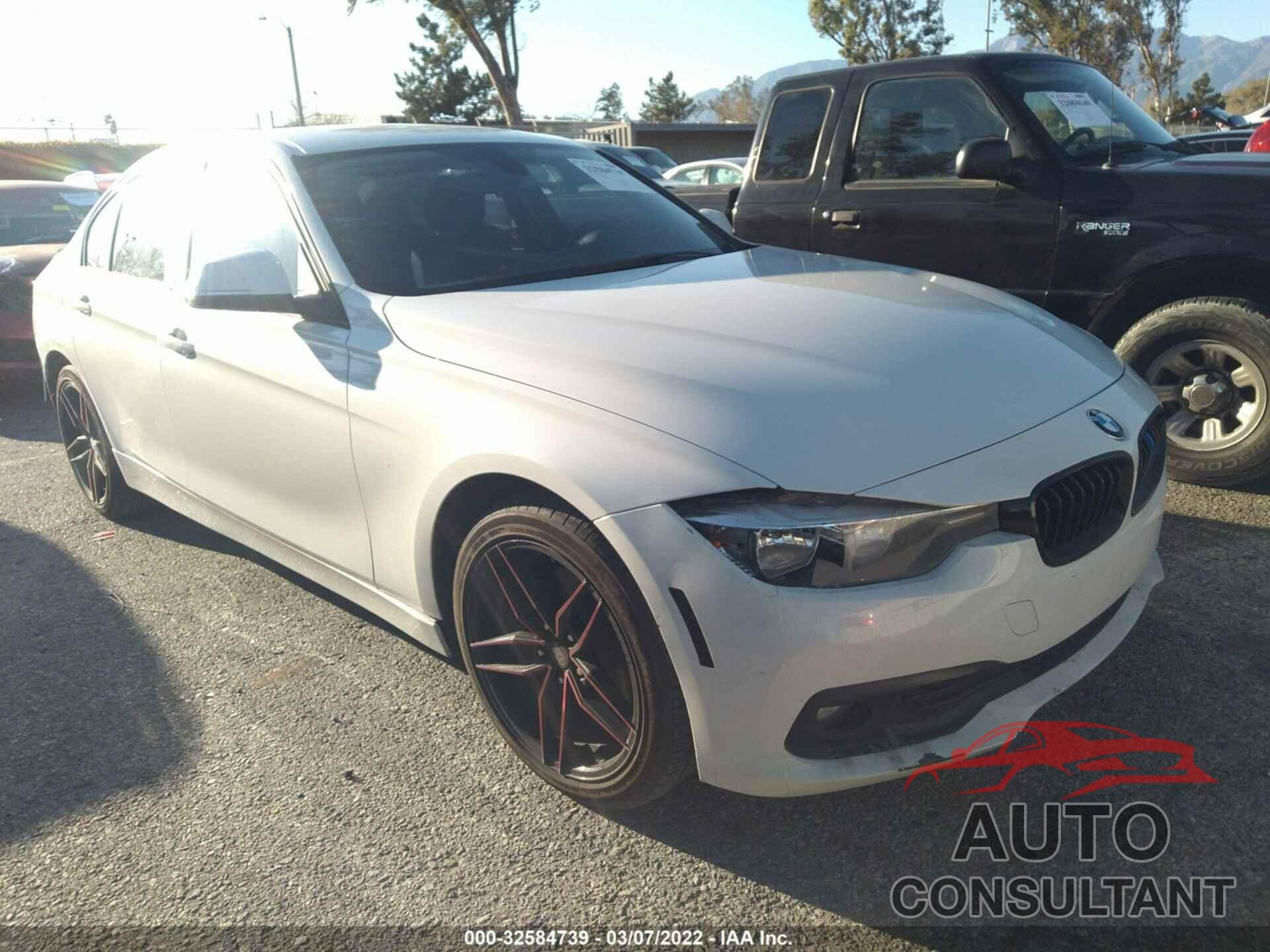 BMW 3 SERIES 2016 - WBA8A9C53GK616184