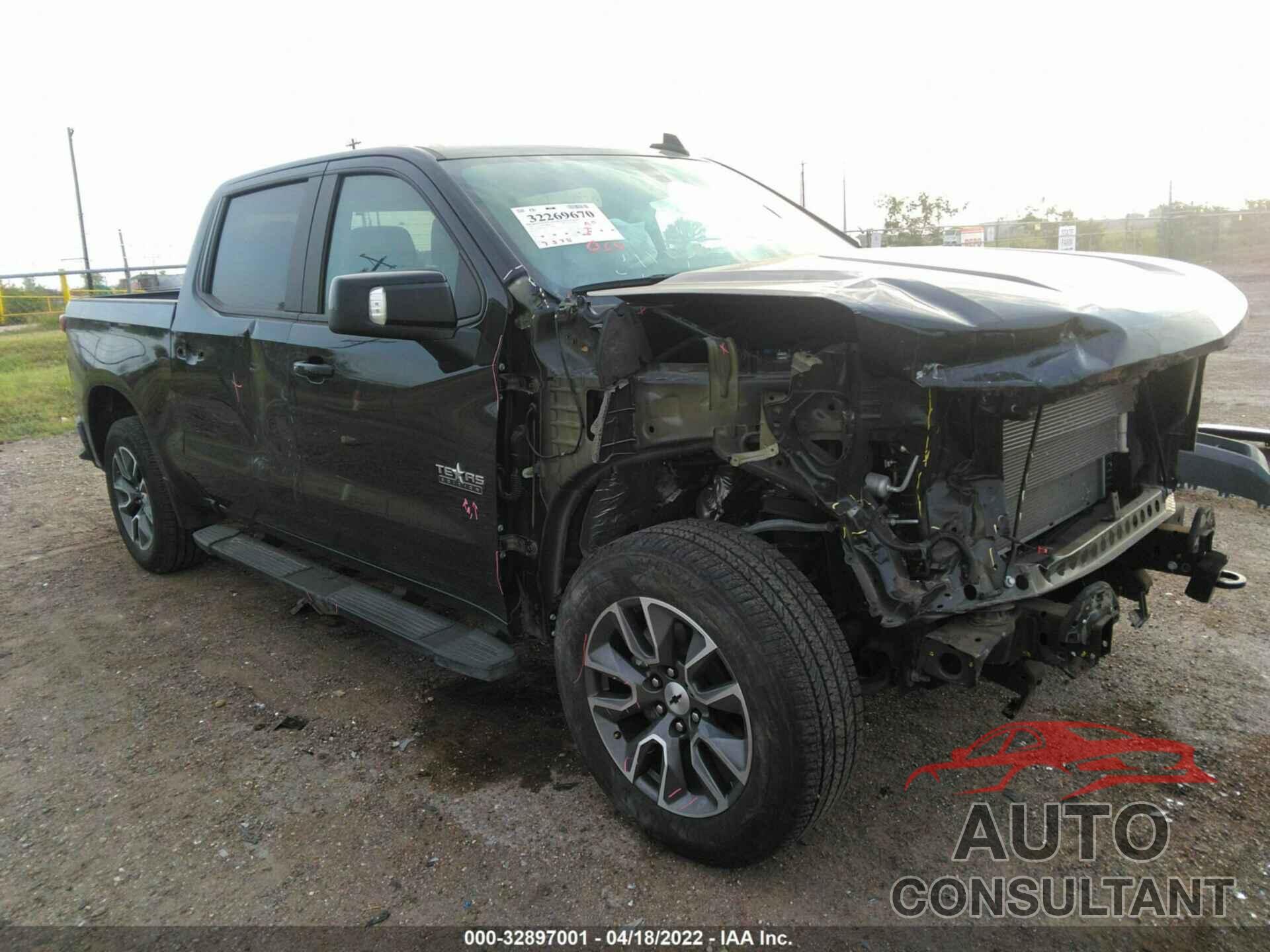 CHEVROLET SILVERADO 1500 2021 - 3GCPWDED3MG135460