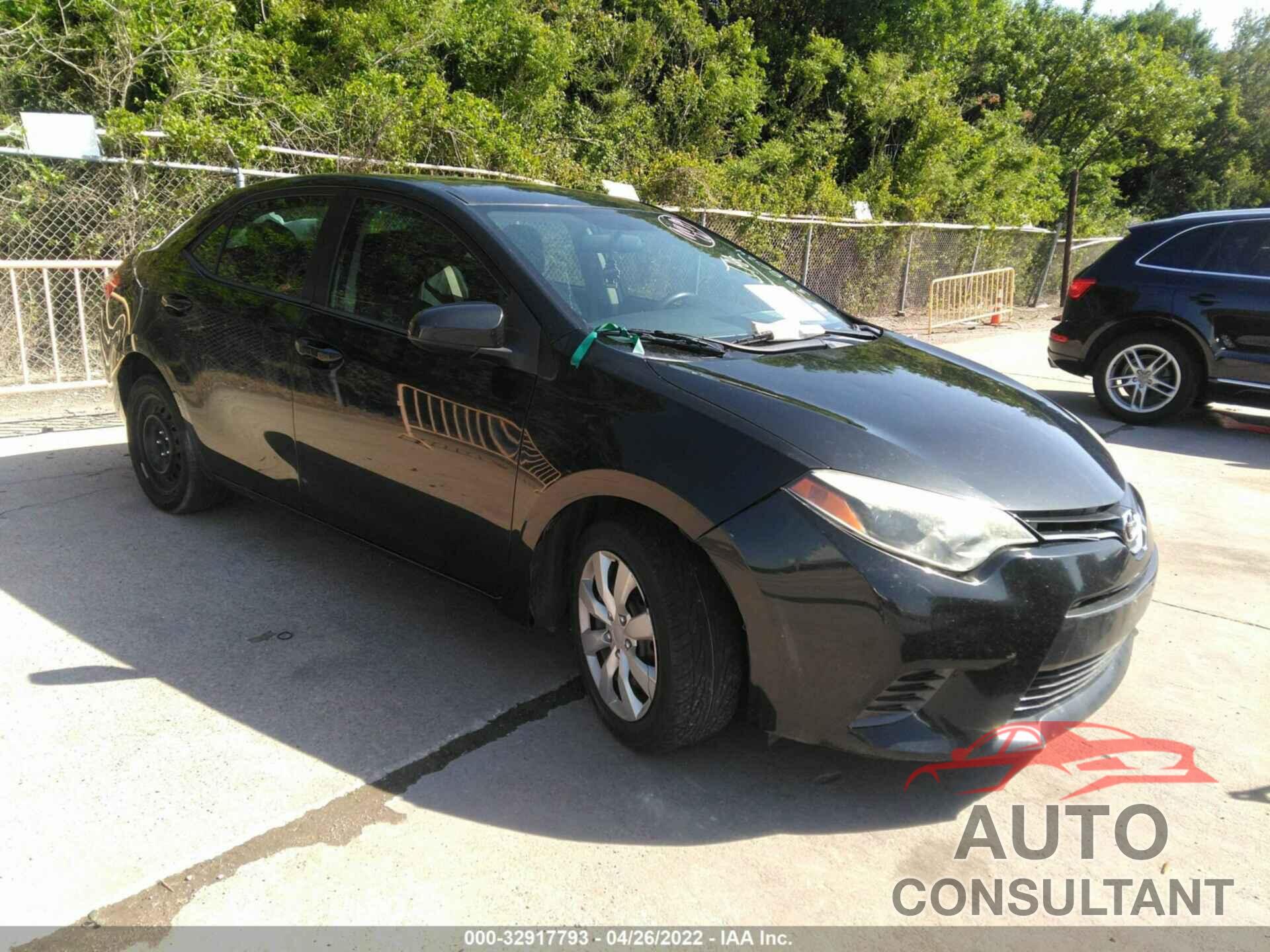 TOYOTA COROLLA 2016 - 5YFBURHE9GP388024