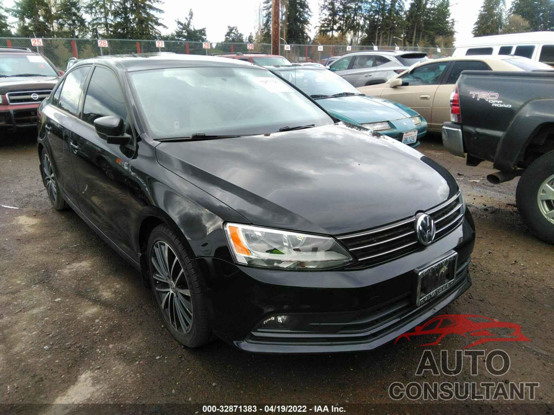 VOLKSWAGEN JETTA SEDAN 2016 - 3VWD17AJ5GM248053