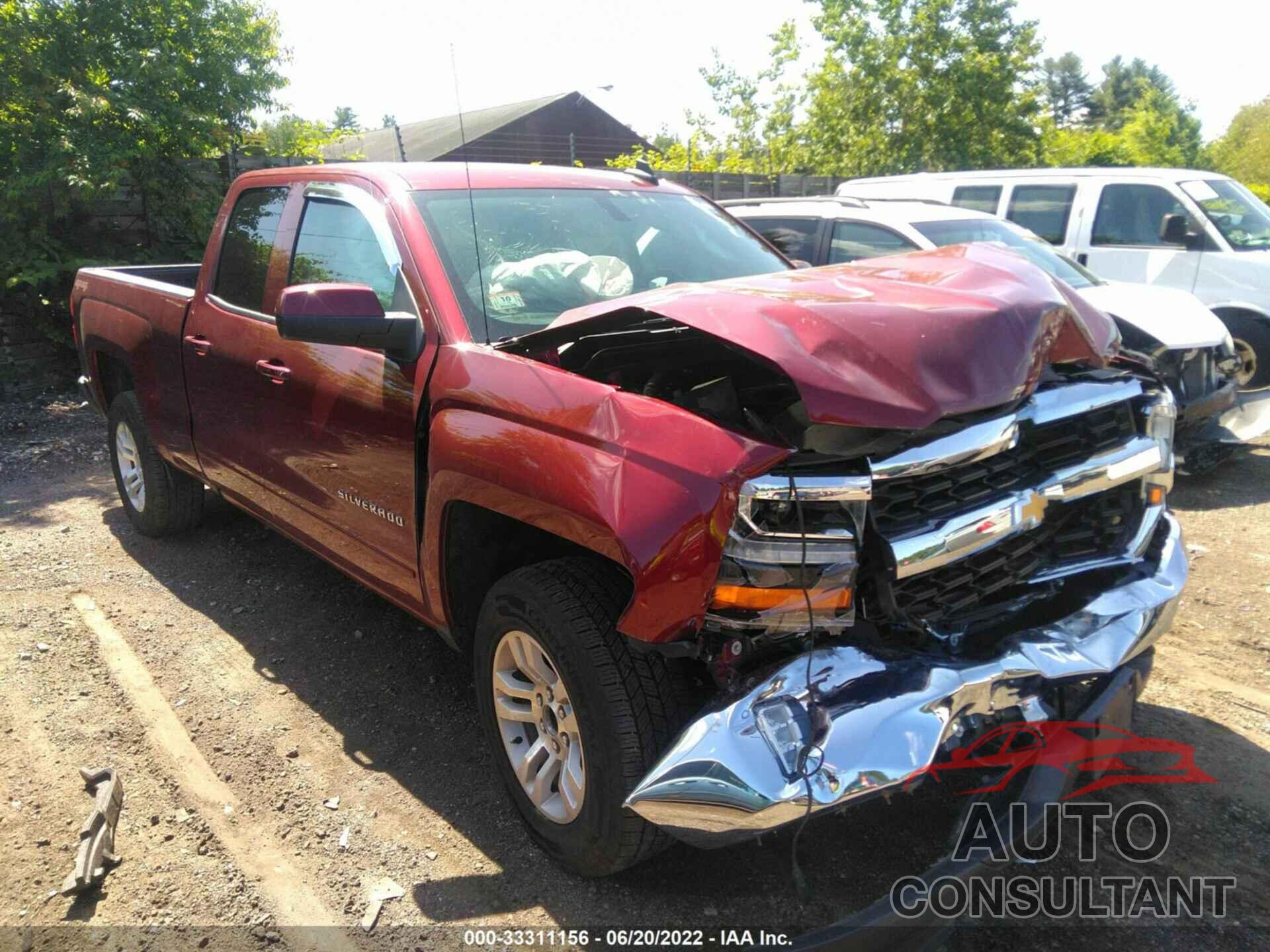 CHEVROLET SILVERADO 1500 2017 - 1GCVKREC5HZ256536