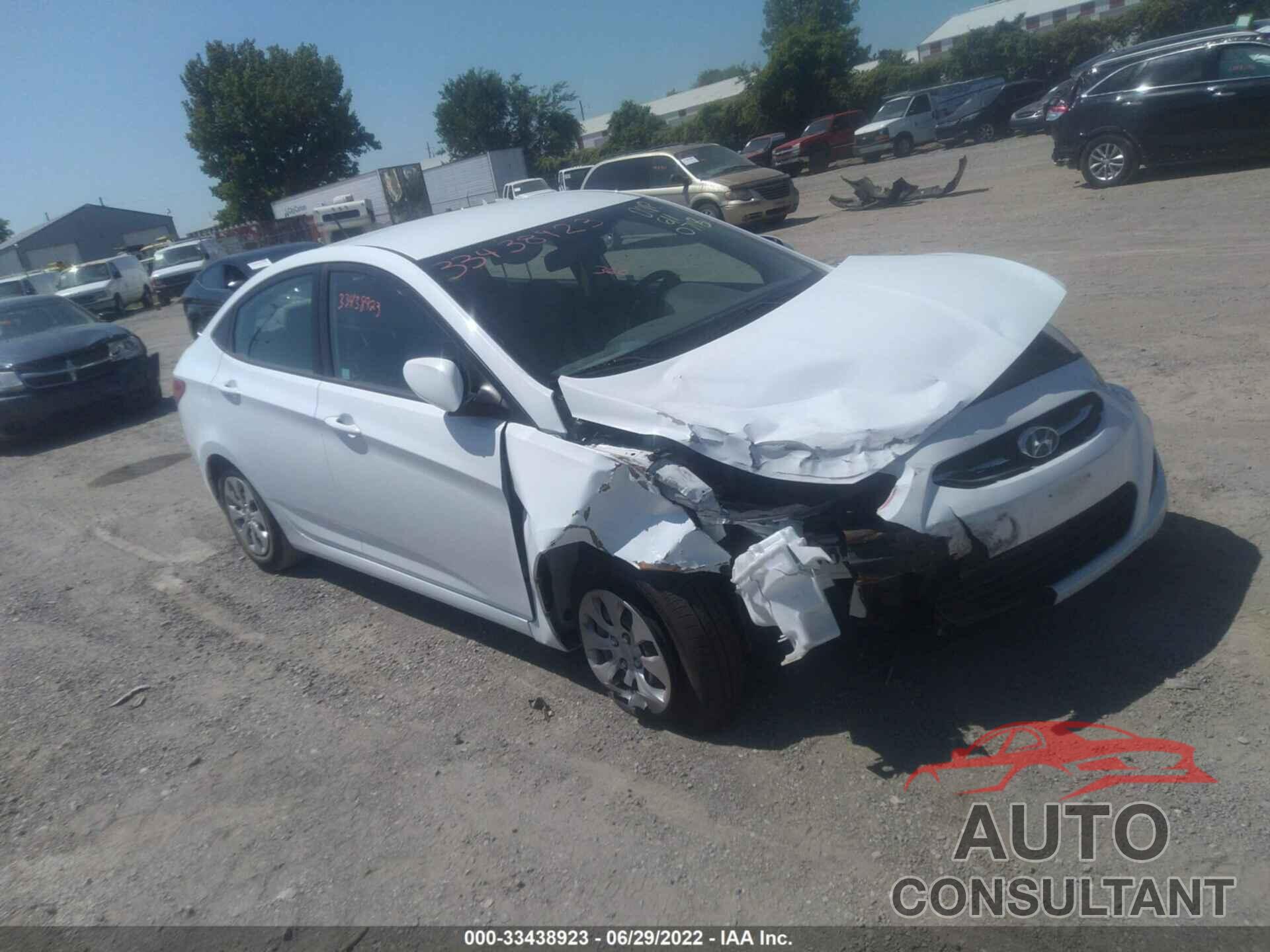 HYUNDAI ACCENT 2017 - KMHCT4AE5HU340718