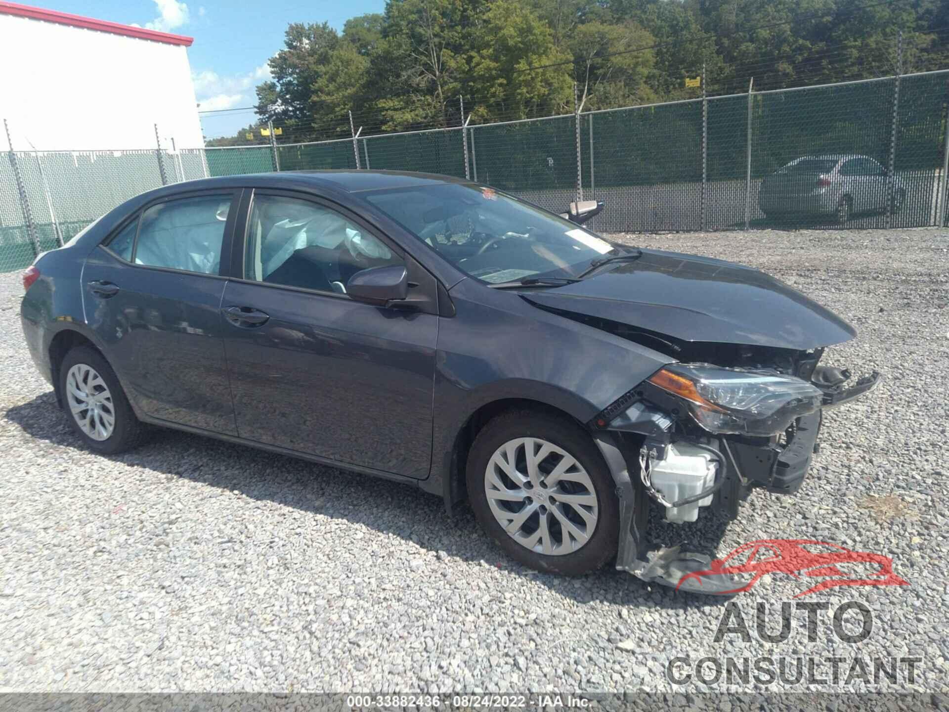 TOYOTA COROLLA 2019 - 2T1BURHE4KC201071