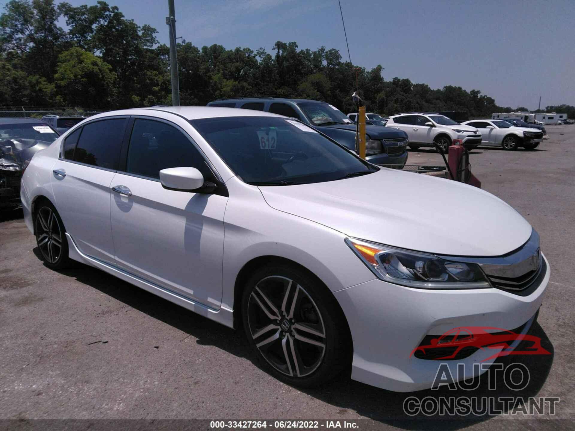 HONDA ACCORD SEDAN 2017 - 1HGCR2F15HA040919