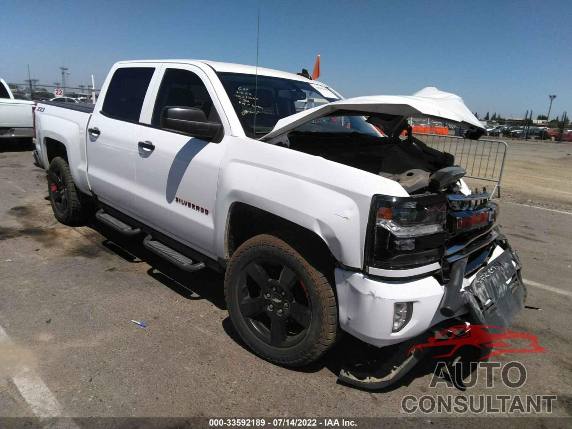 CHEVROLET SILVERADO 1500 2018 - 3GCUKSEC2JG158007