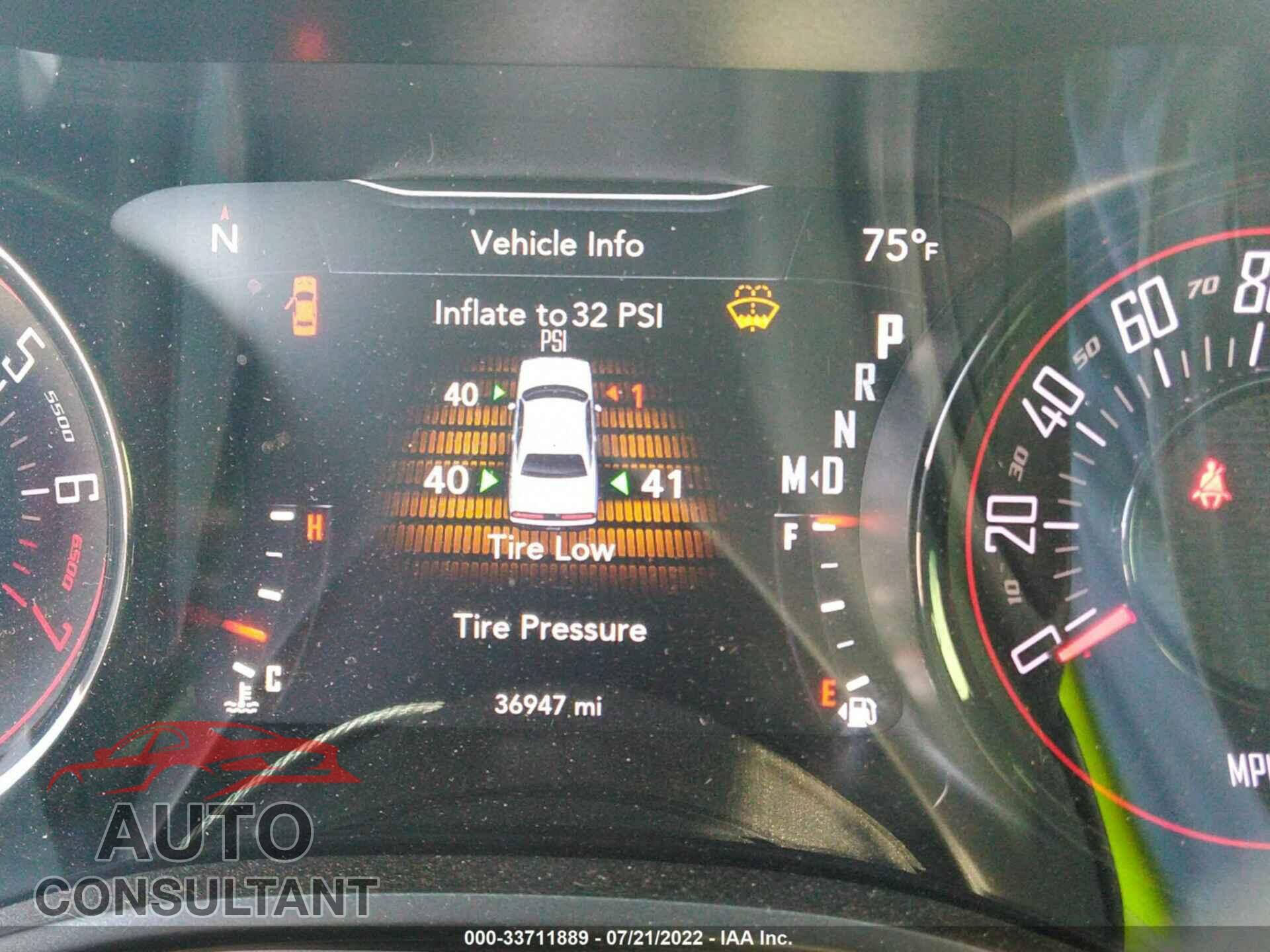 DODGE CHALLENGER 2019 - 2C3CDZAG4KH680179