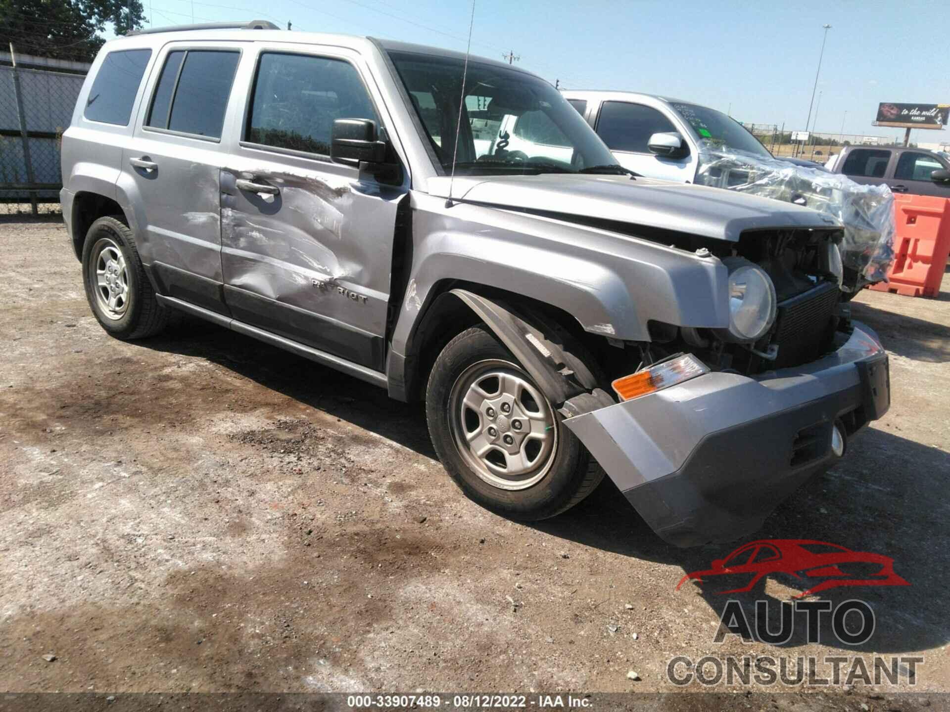 JEEP PATRIOT 2016 - 1C4NJPBA1GD604225