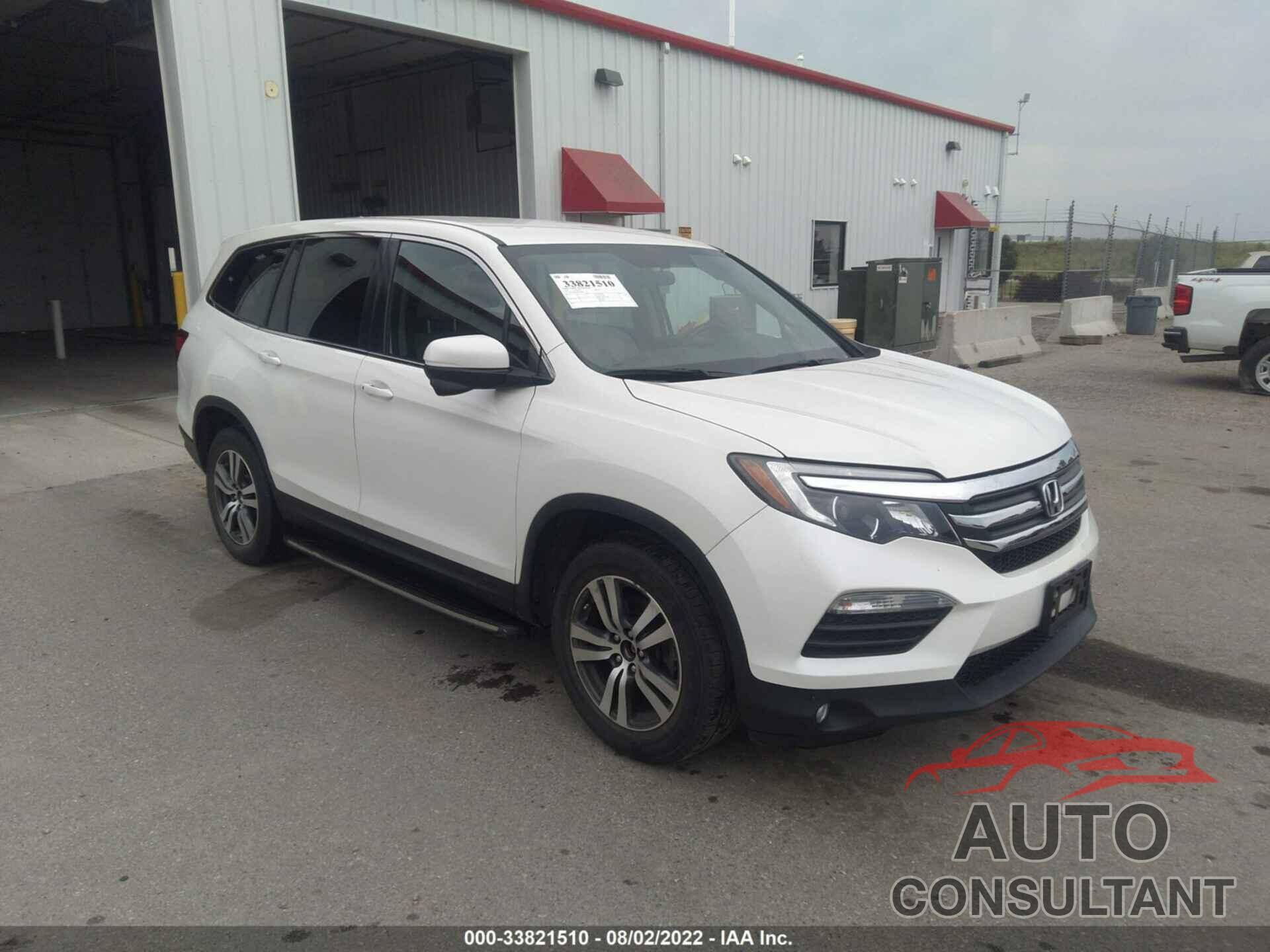 HONDA PILOT 2016 - 5FNYF6H38GB026618