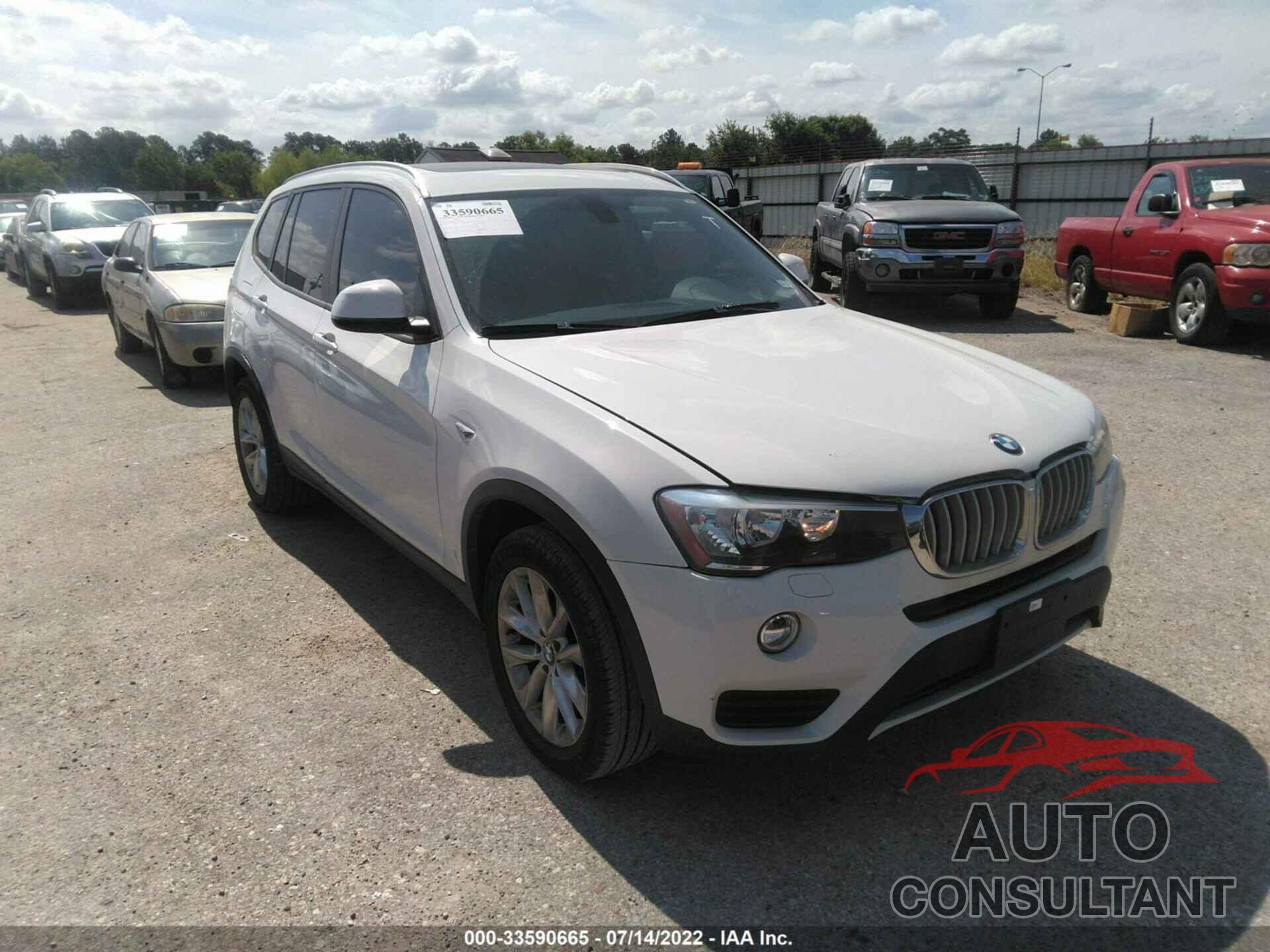 BMW X3 2017 - 5UXWX9C34H0T25017