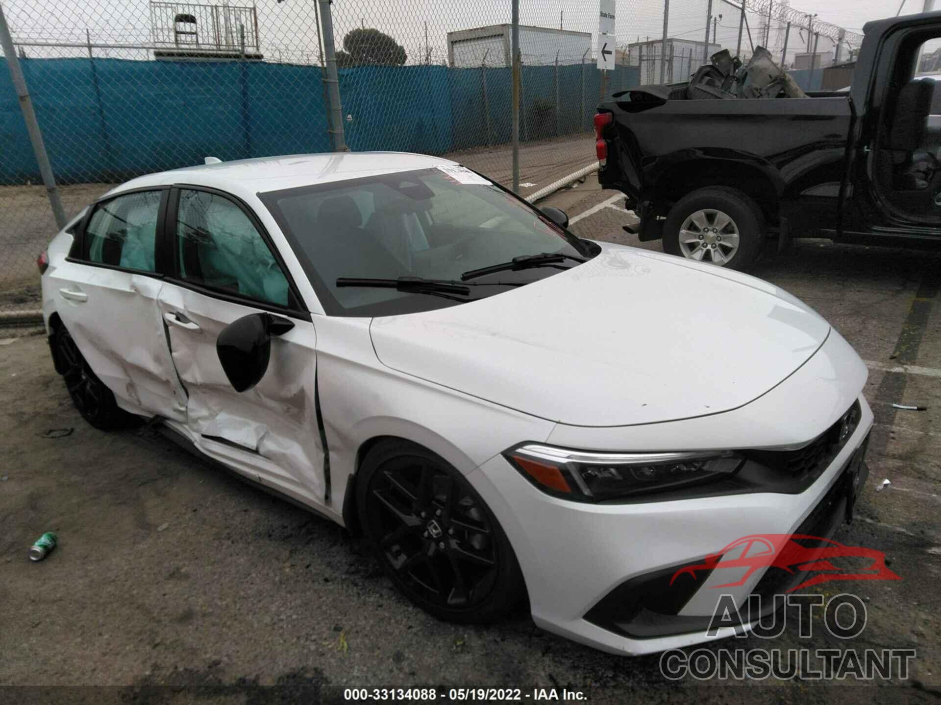 HONDA CIVIC HATCHBACK 2022 - 19XFL2H89NE009270