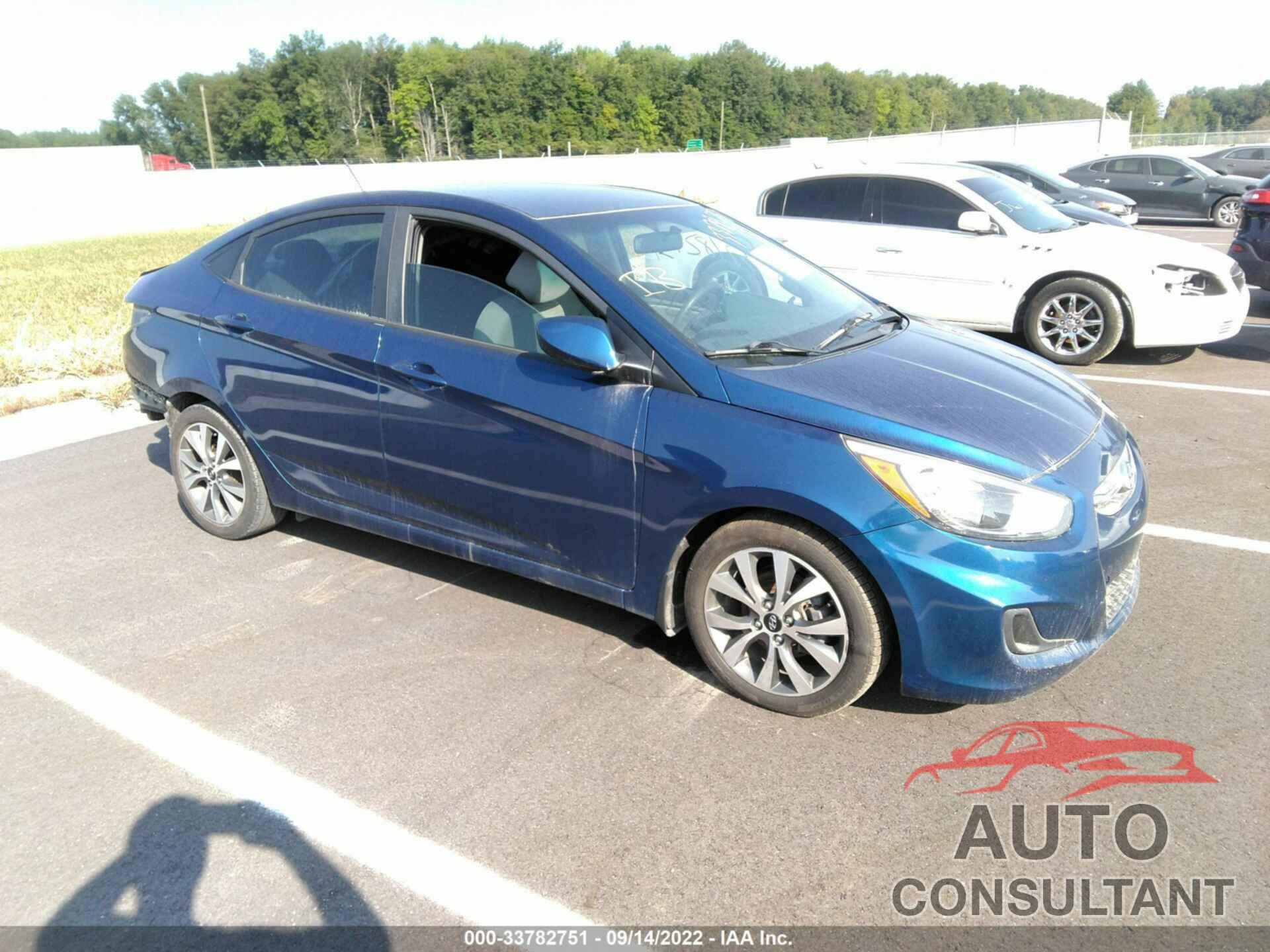 HYUNDAI ACCENT 2017 - KMHCT4AE0HU320229