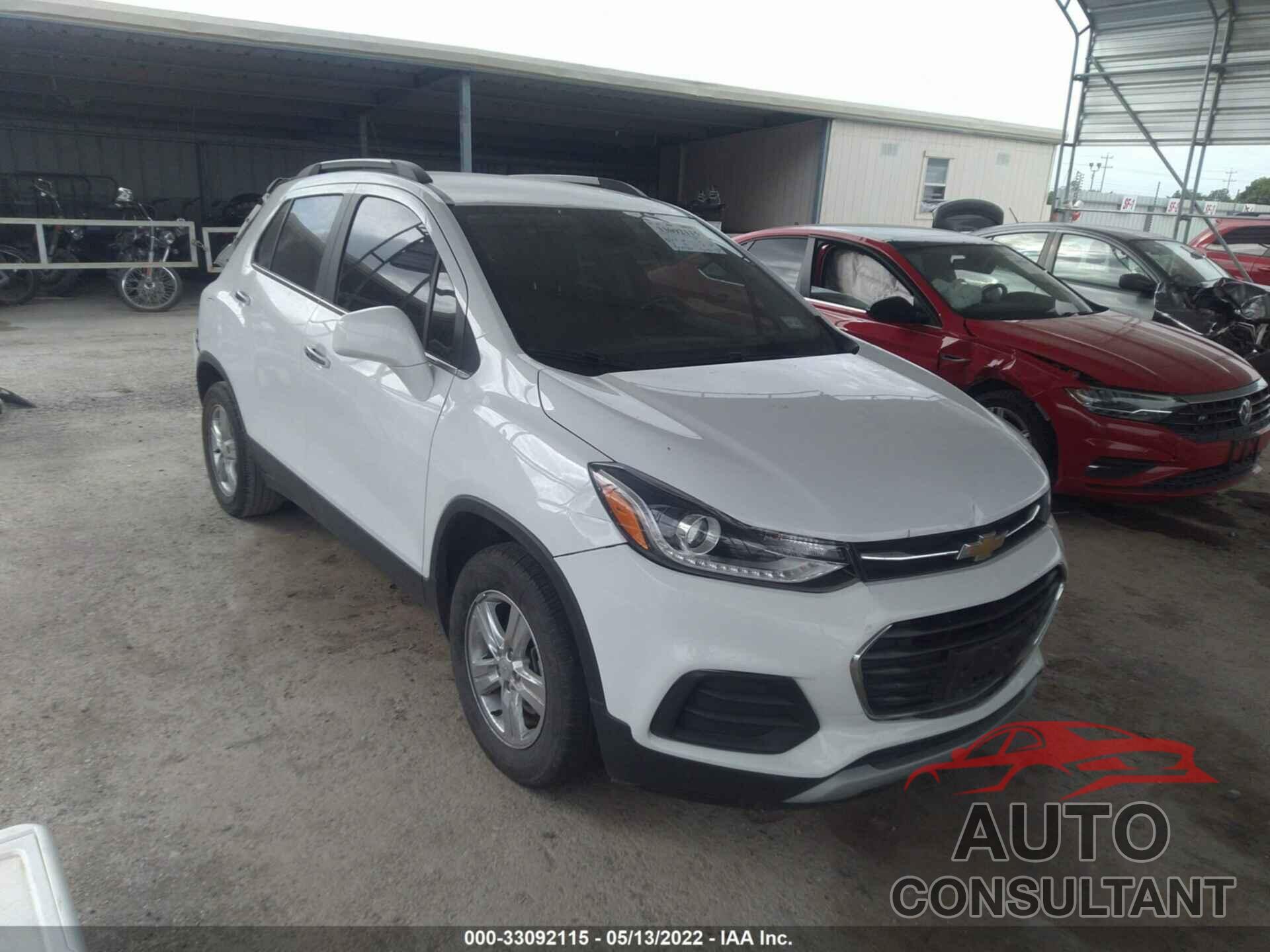 CHEVROLET TRAX 2019 - 3GNCJLSB5KL126894