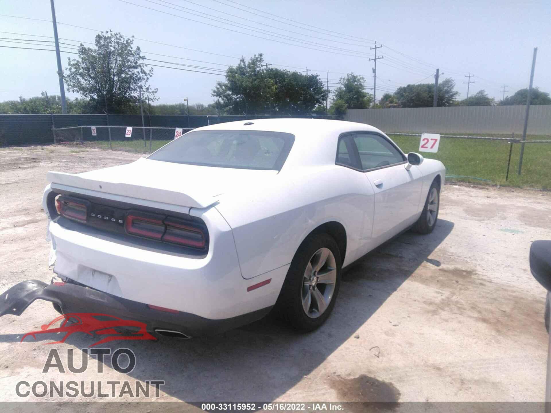DODGE CHALLENGER 2019 - 2C3CDZAG4KH719028