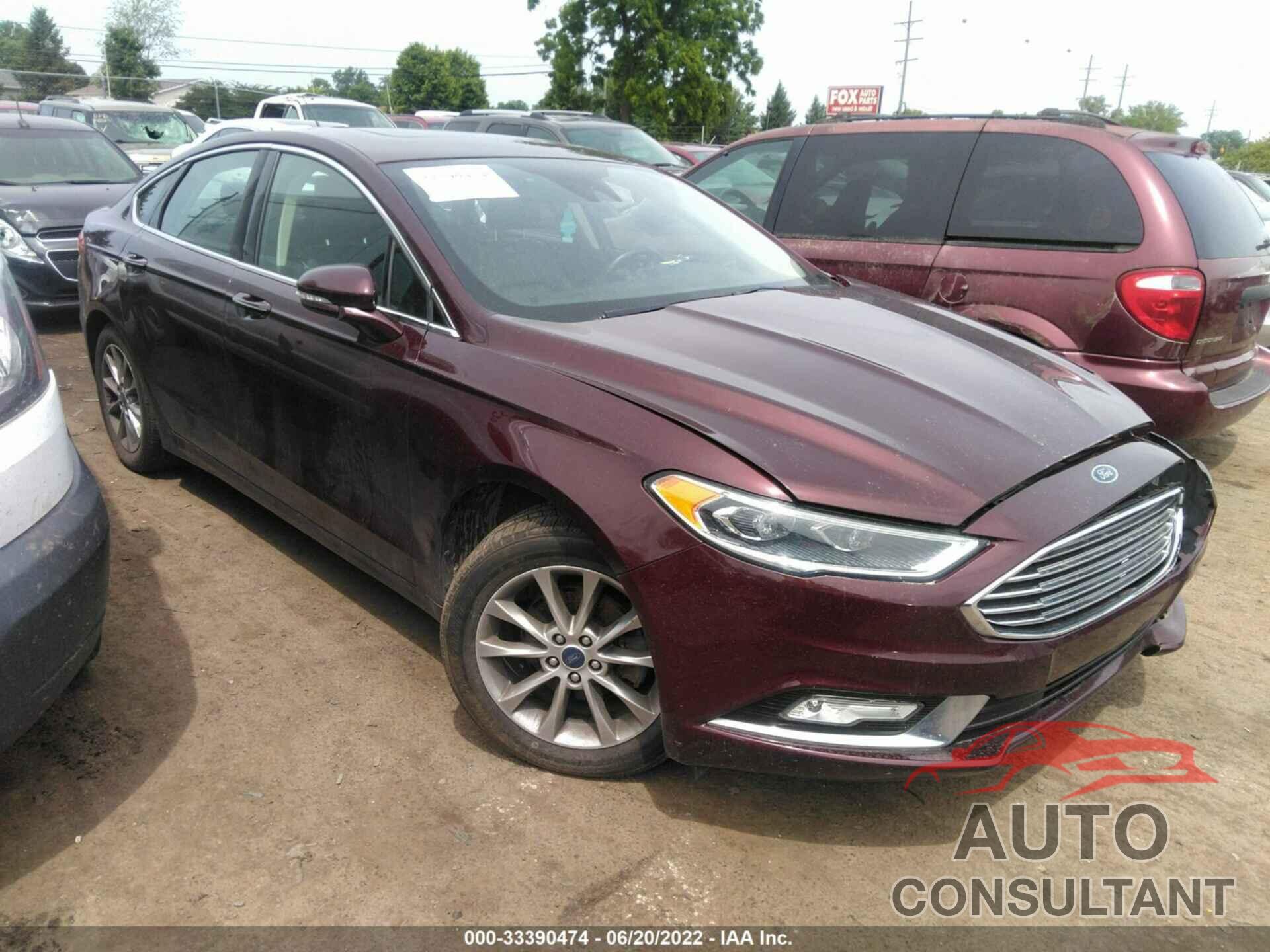 FORD FUSION 2017 - 3FA6P0HD4HR194322