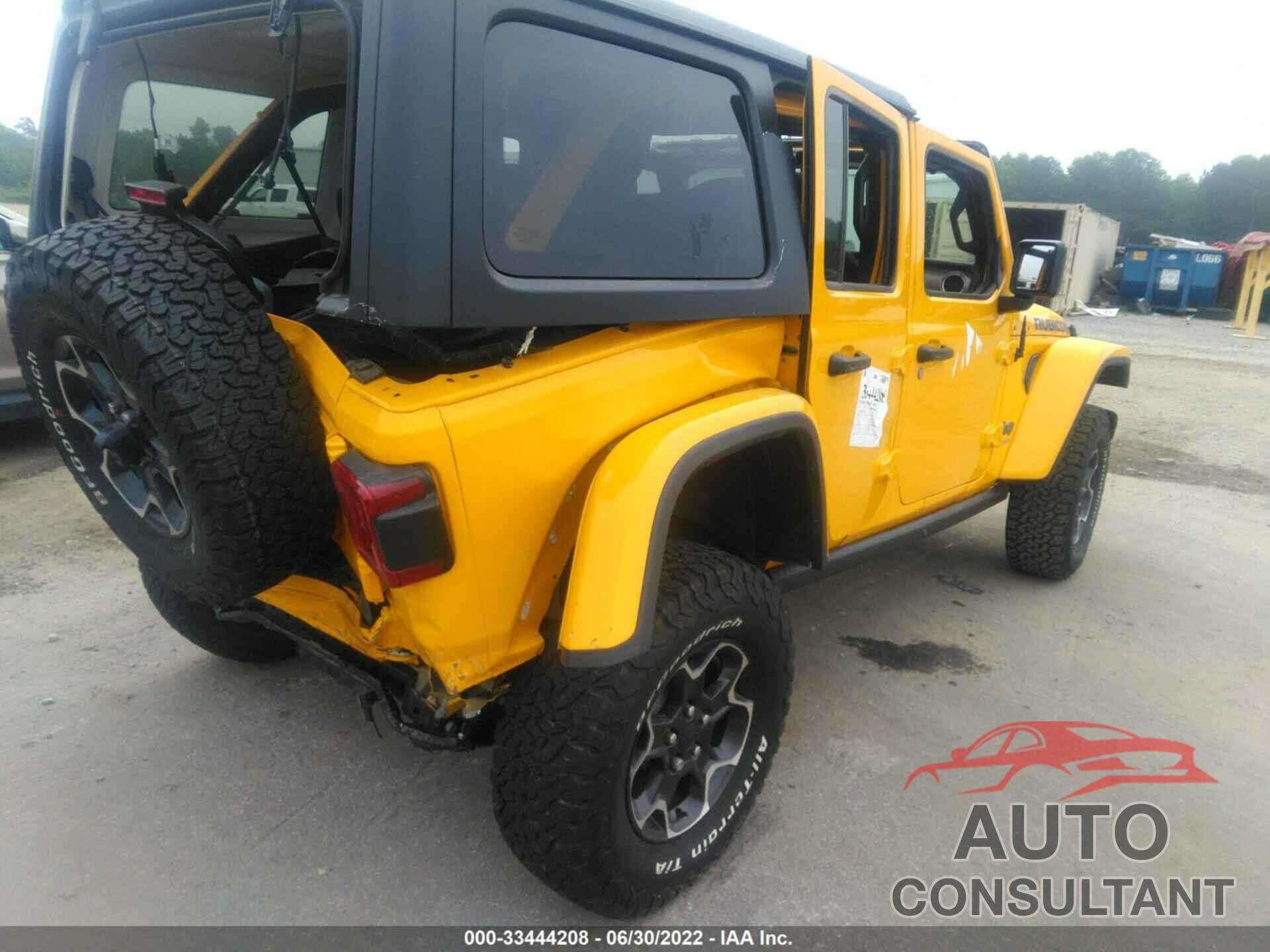 JEEP WRANGLER 4XE 2021 - 1C4JJXR65MW726148