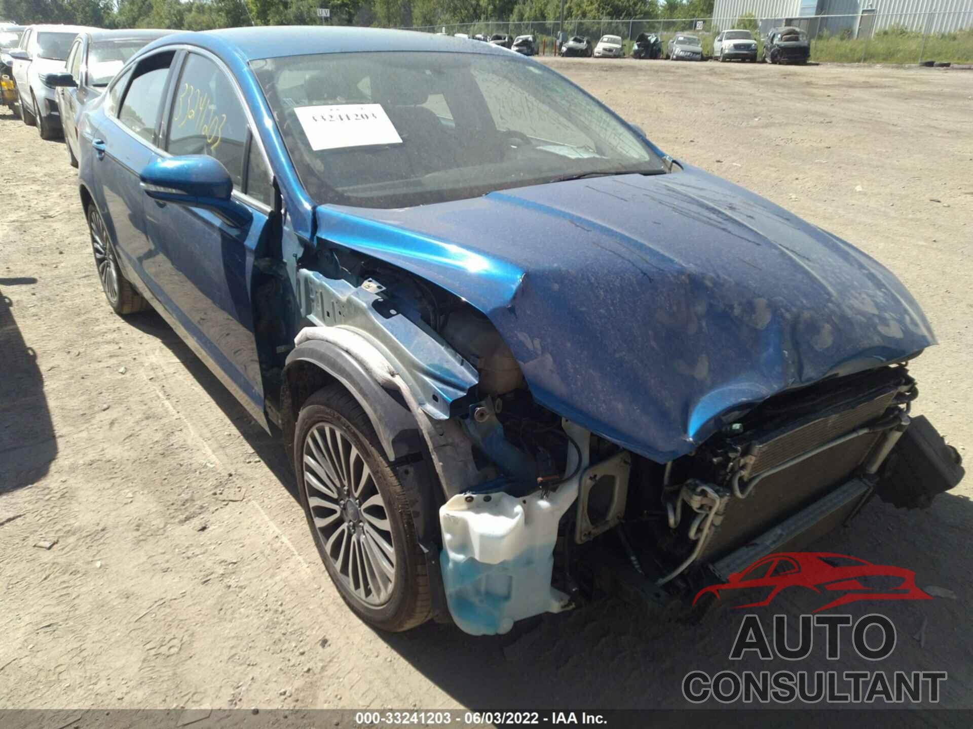 FORD FUSION 2017 - 3FA6P0T91HR257251