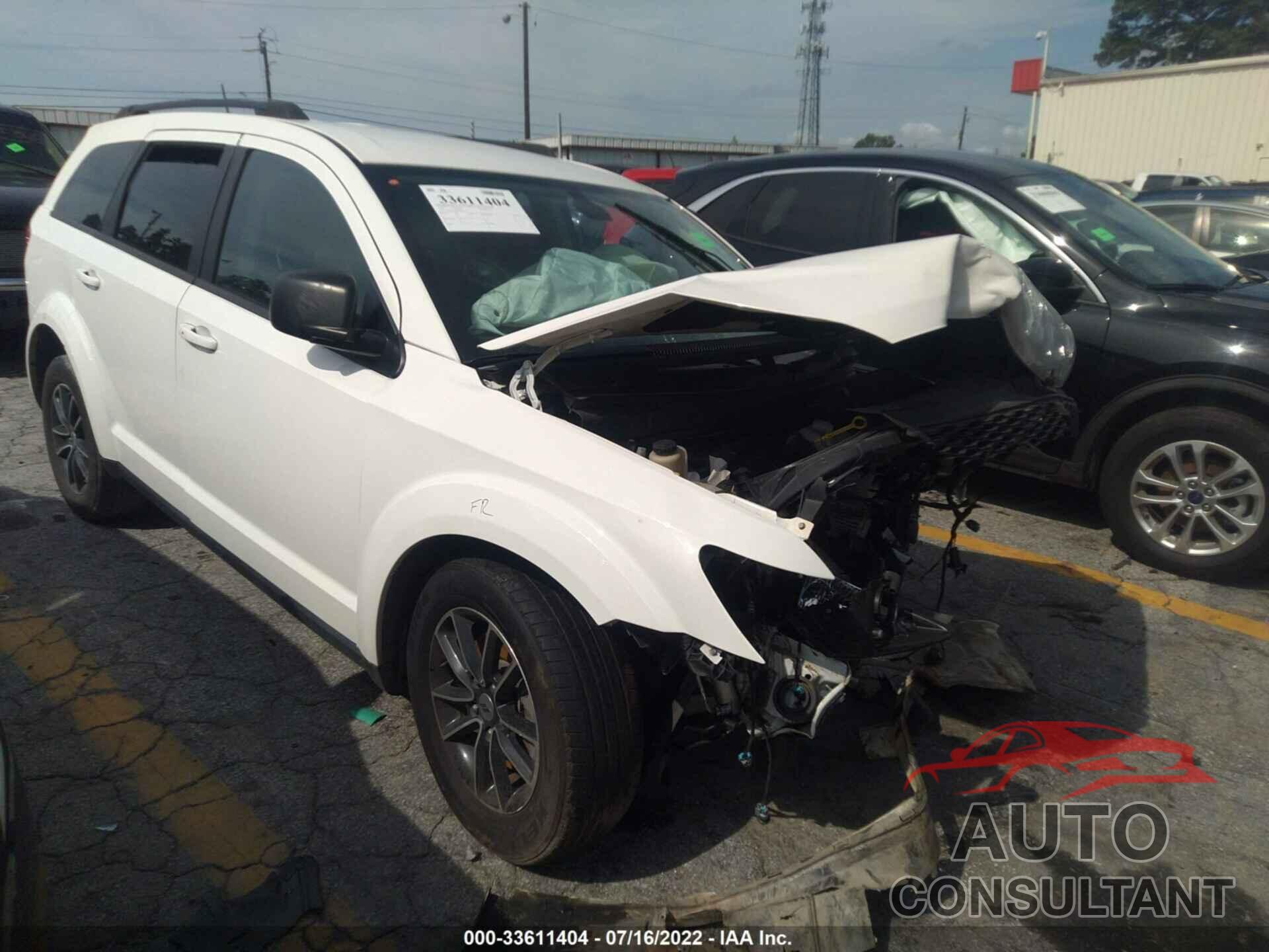 DODGE JOURNEY 2018 - 3C4PDCAB0JT382023