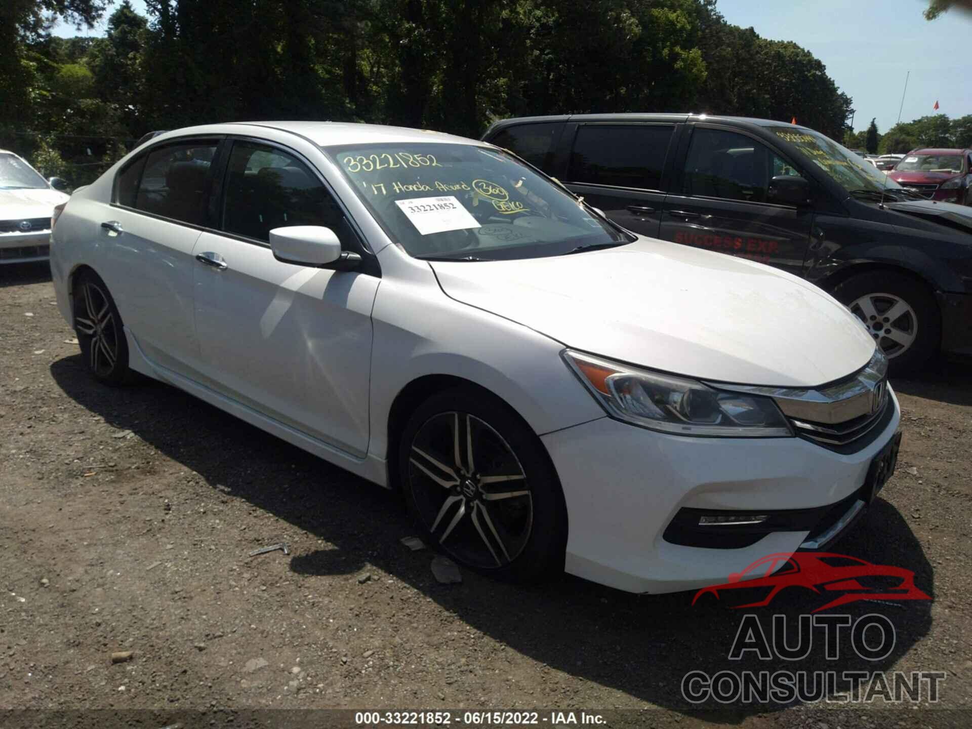 HONDA ACCORD SEDAN 2017 - 1HGCR2F51HA156542