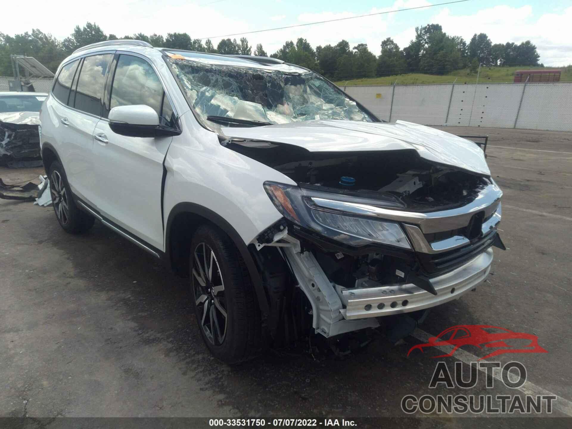 HONDA PILOT 2022 - 5FNYF5H66NB020012