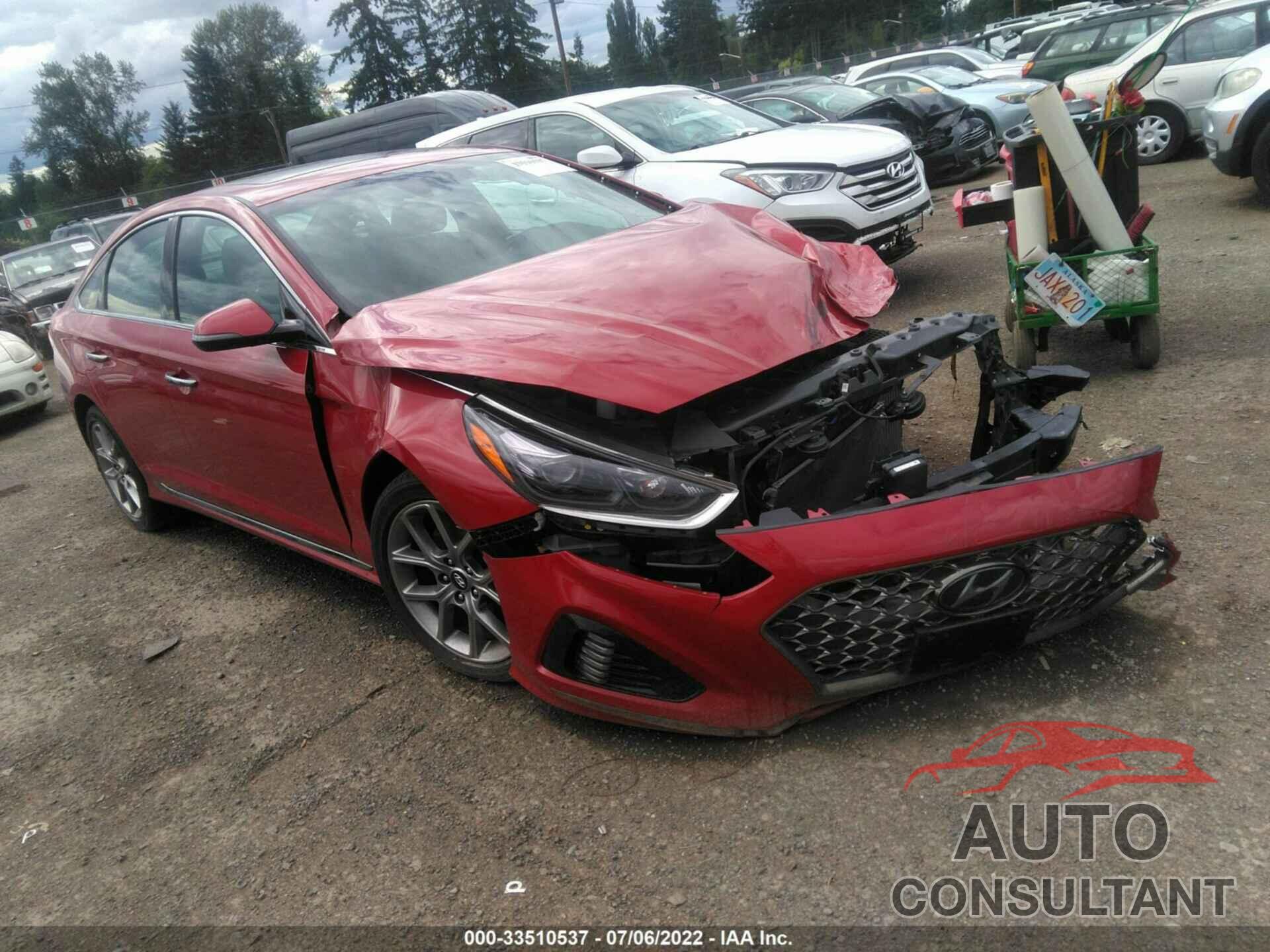 HYUNDAI SONATA 2018 - 5NPE34AB8JH683137