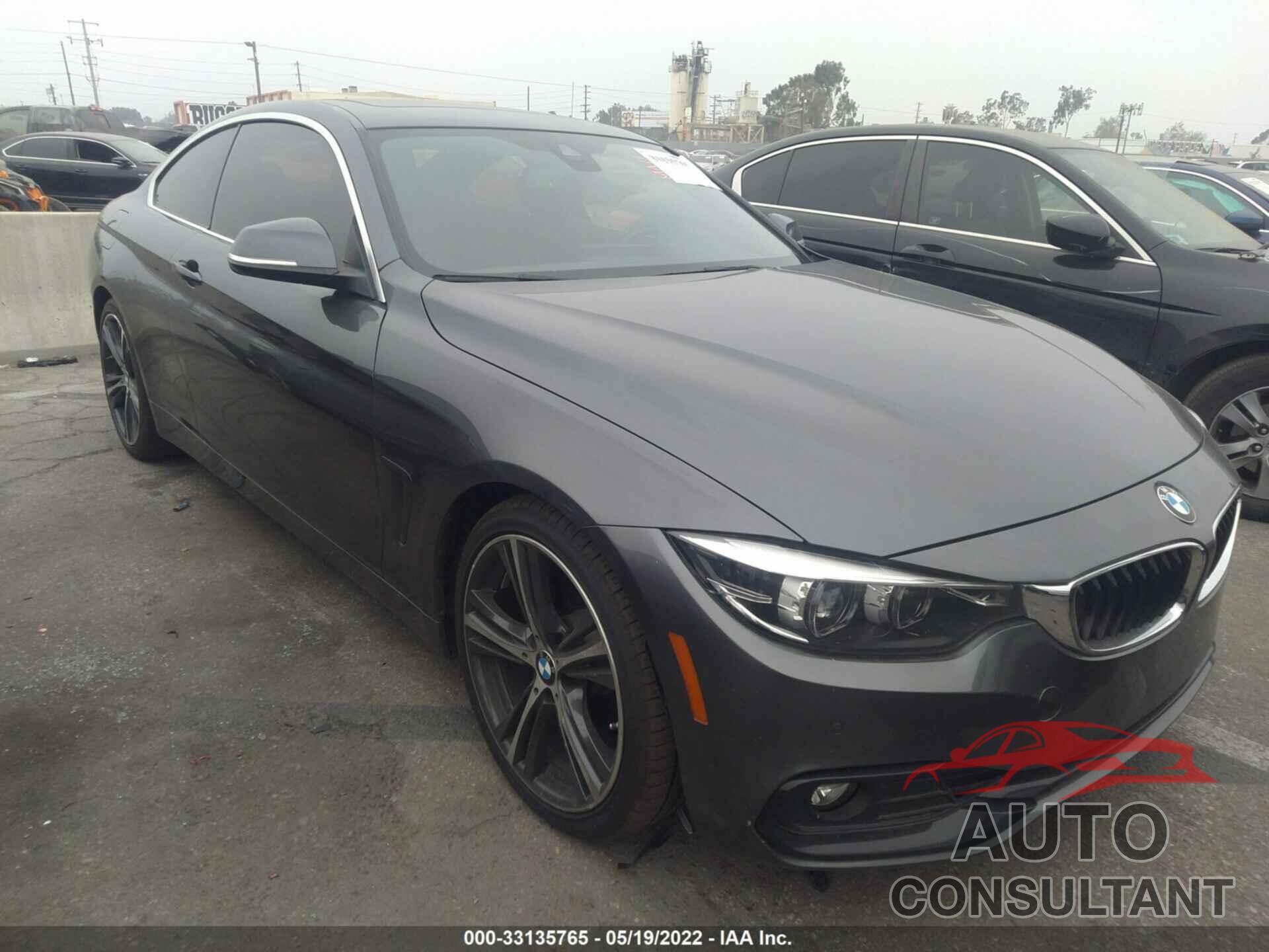 BMW 4 SERIES 2018 - WBA4W3C59JAB87355