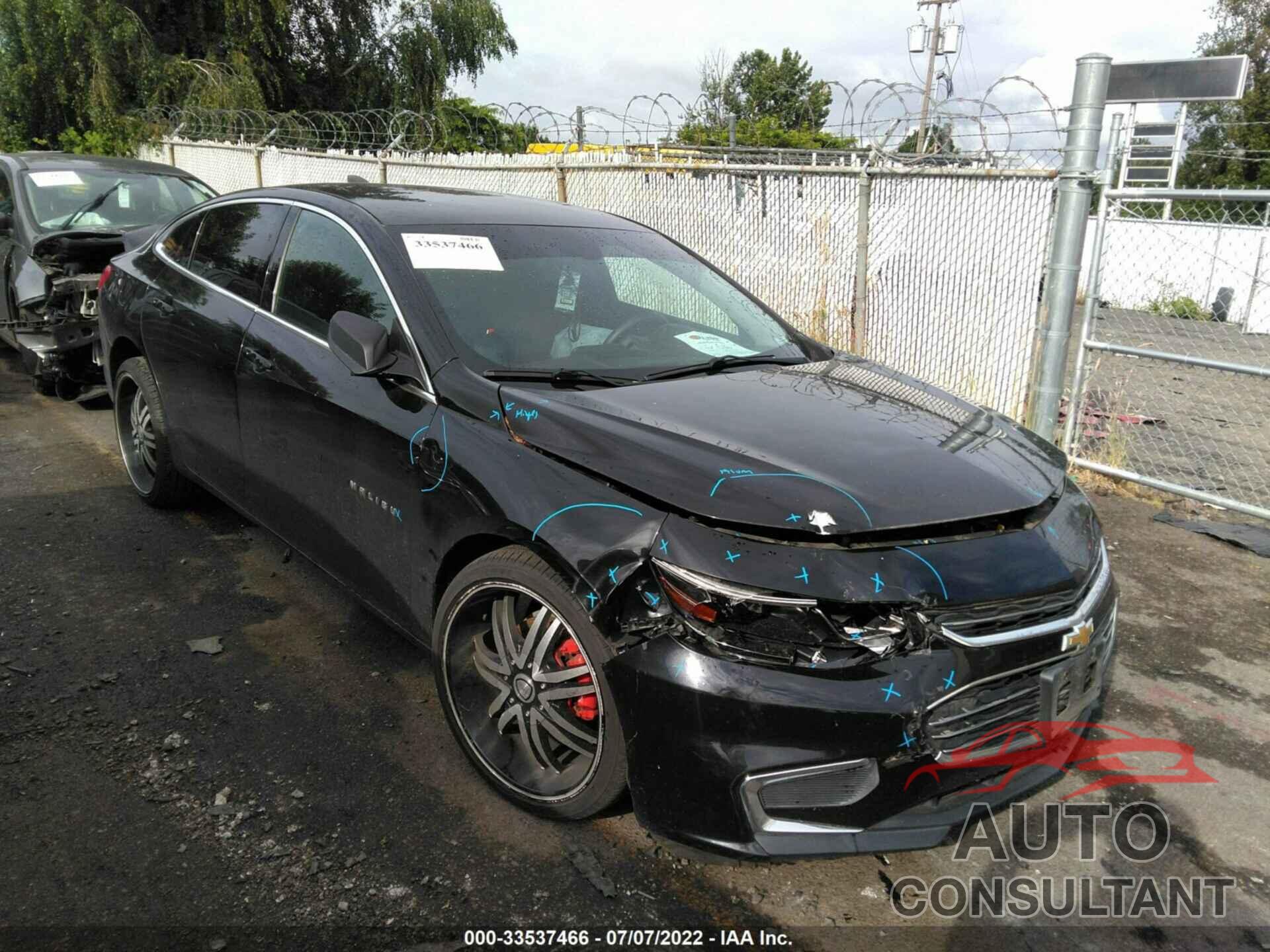 CHEVROLET MALIBU 2017 - 1G1ZB5ST2HF140056