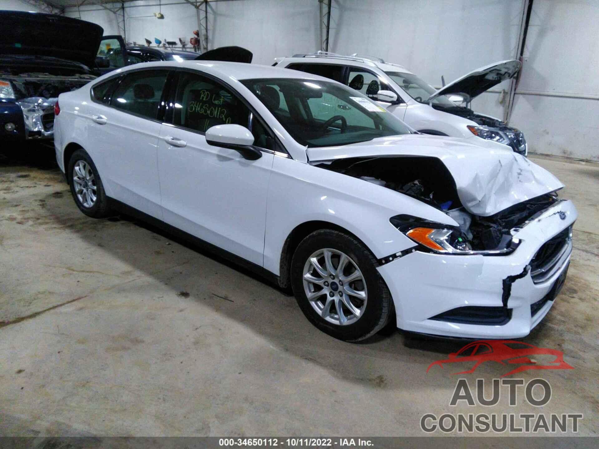FORD FUSION 2016 - 3FA6P0G78GR190087
