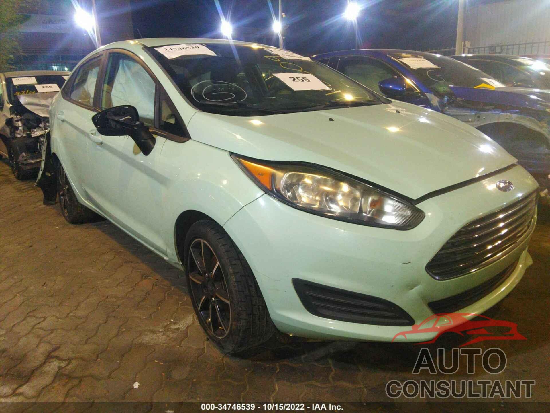 FORD FIESTA 2017 - 000DP4BJ7HM112609