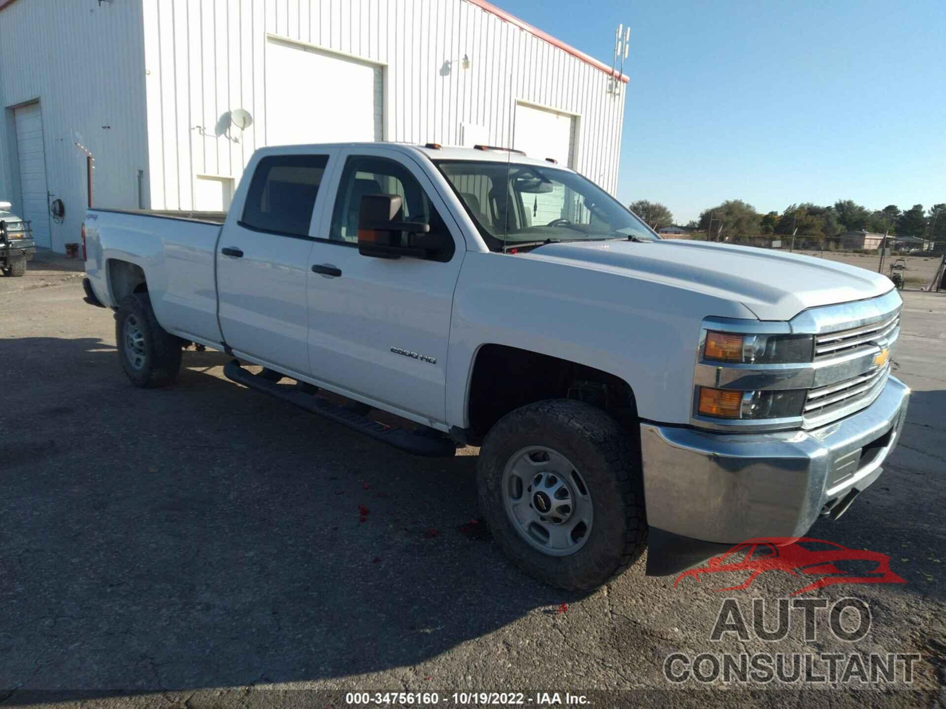 CHEVROLET SILVERADO 2500HD 2018 - 1GC1KUEG1JF185993