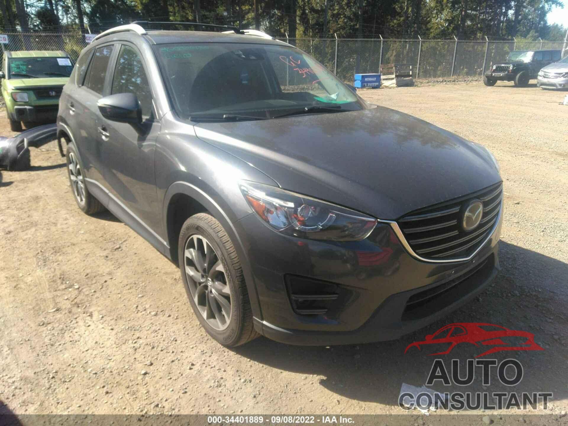 MAZDA CX-5 2016 - JM3KE4DY3G0837201