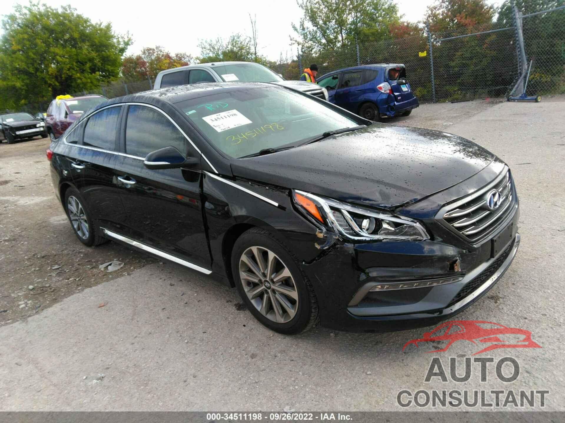 HYUNDAI SONATA 2016 - 5NPE34AF1GH312915