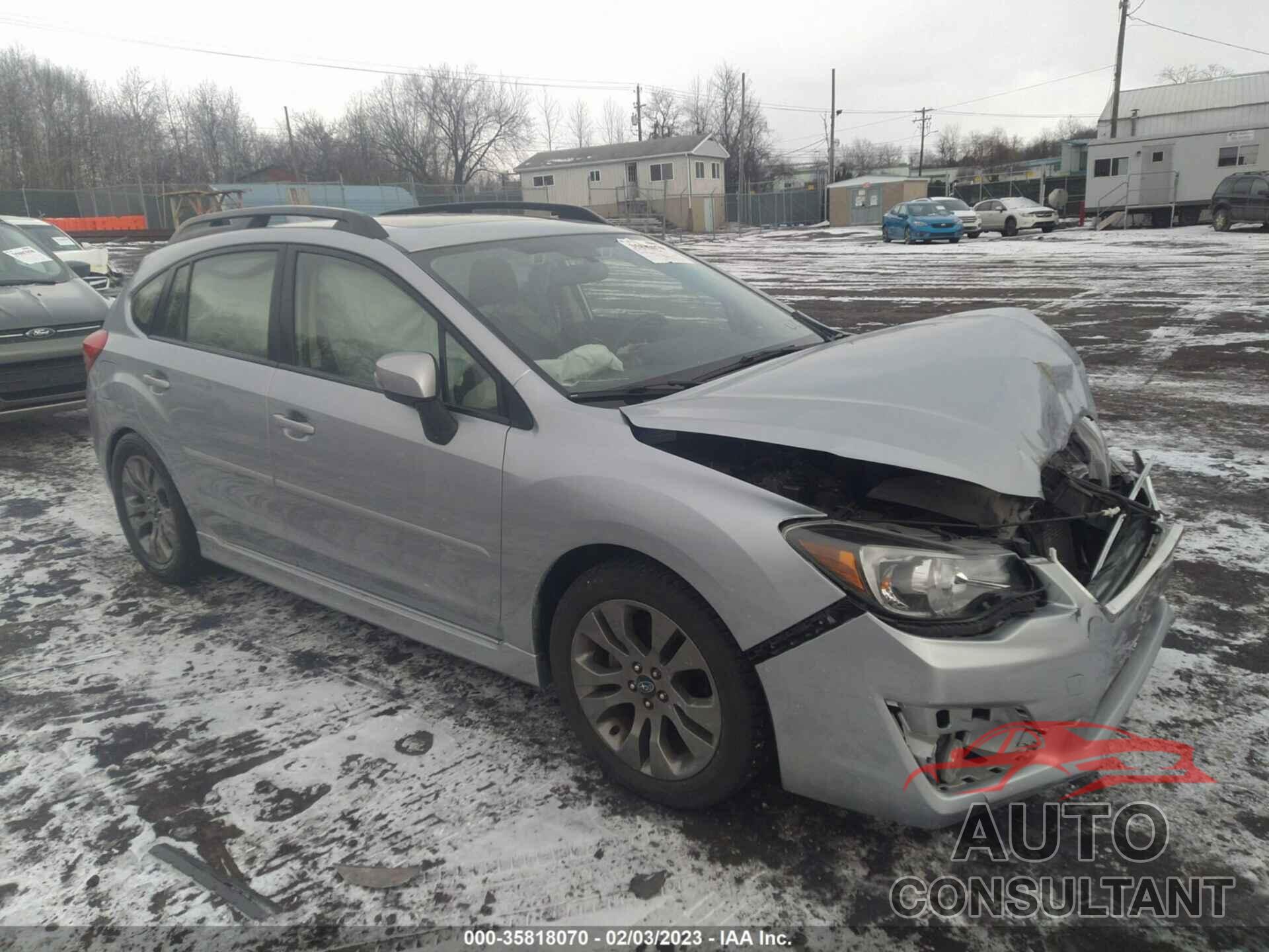 SUBARU IMPREZA WAGON 2016 - JF1GPAY64G8325714