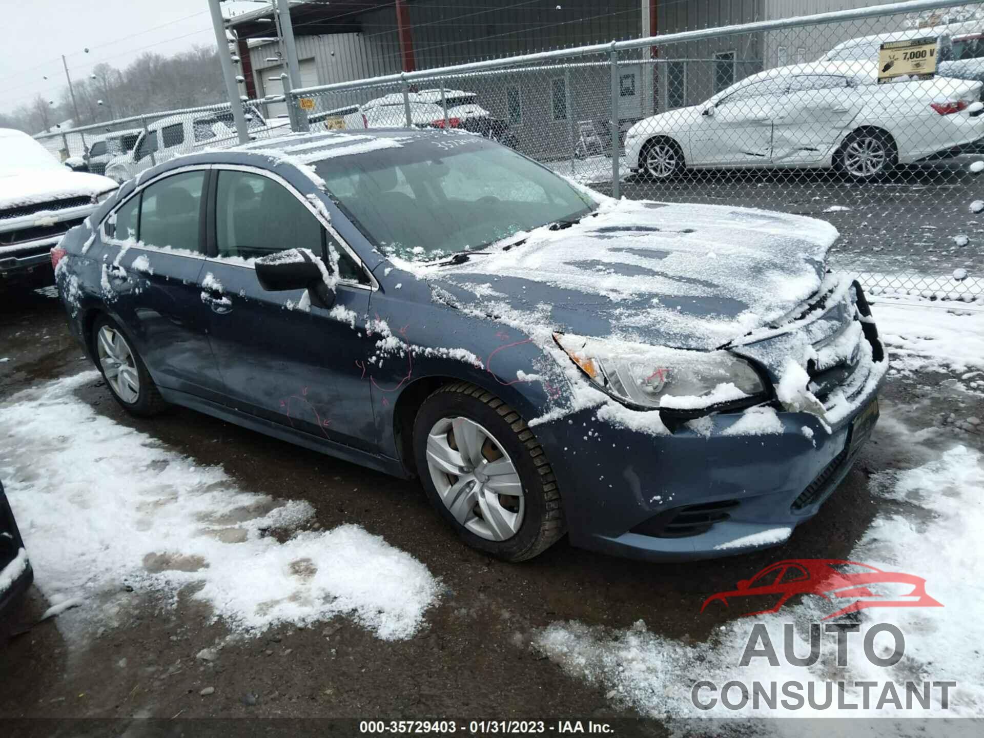 SUBARU LEGACY 2015 - 4S3BNBA6XF3011118